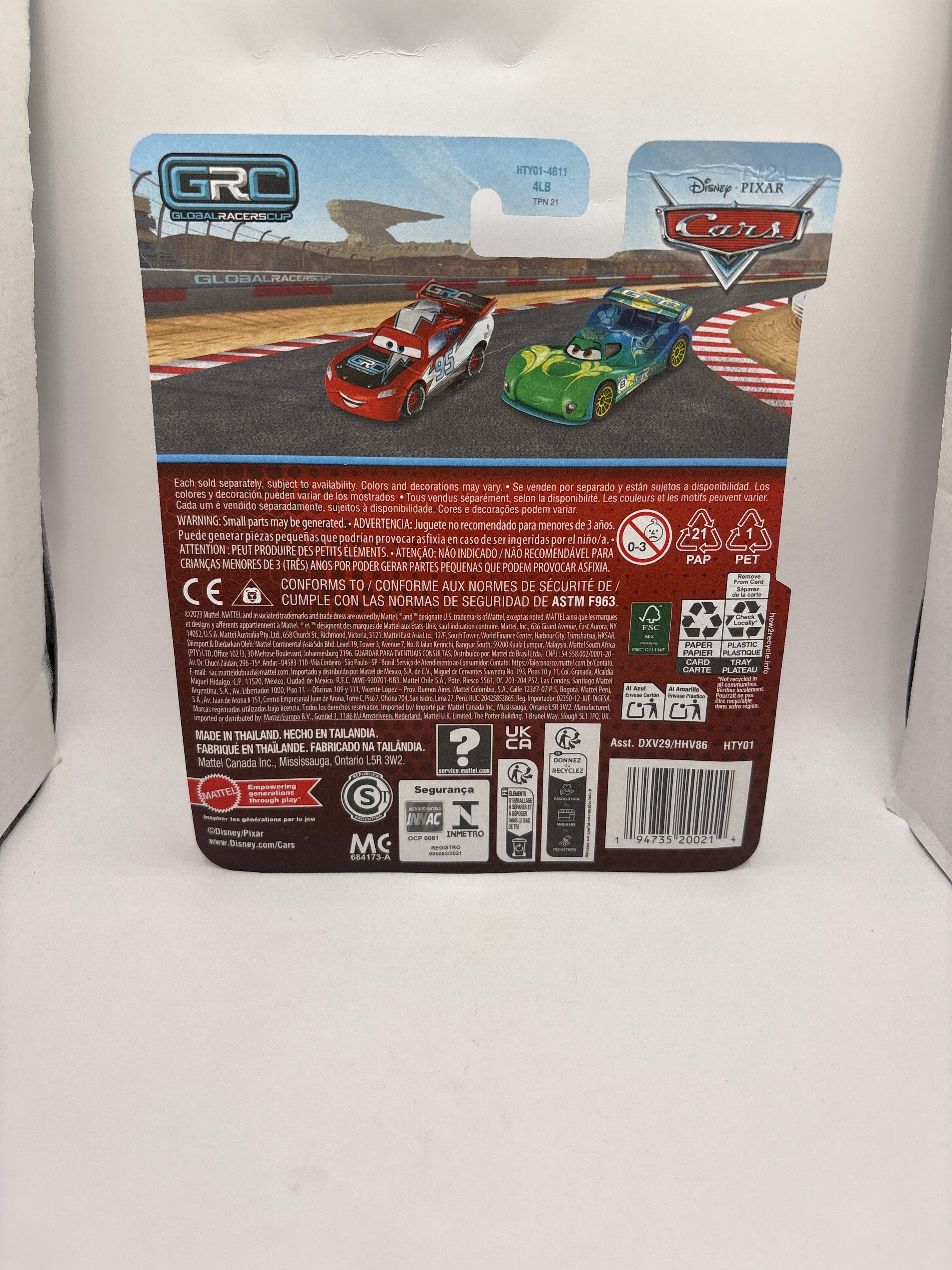 Disney Pixar Cars Francesco Bernoulli Diecast