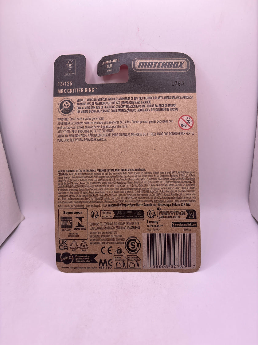 Matchbox MBX Gritter King Diecast