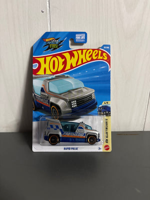 Hot Wheels Rapid Pulse Diecast silver