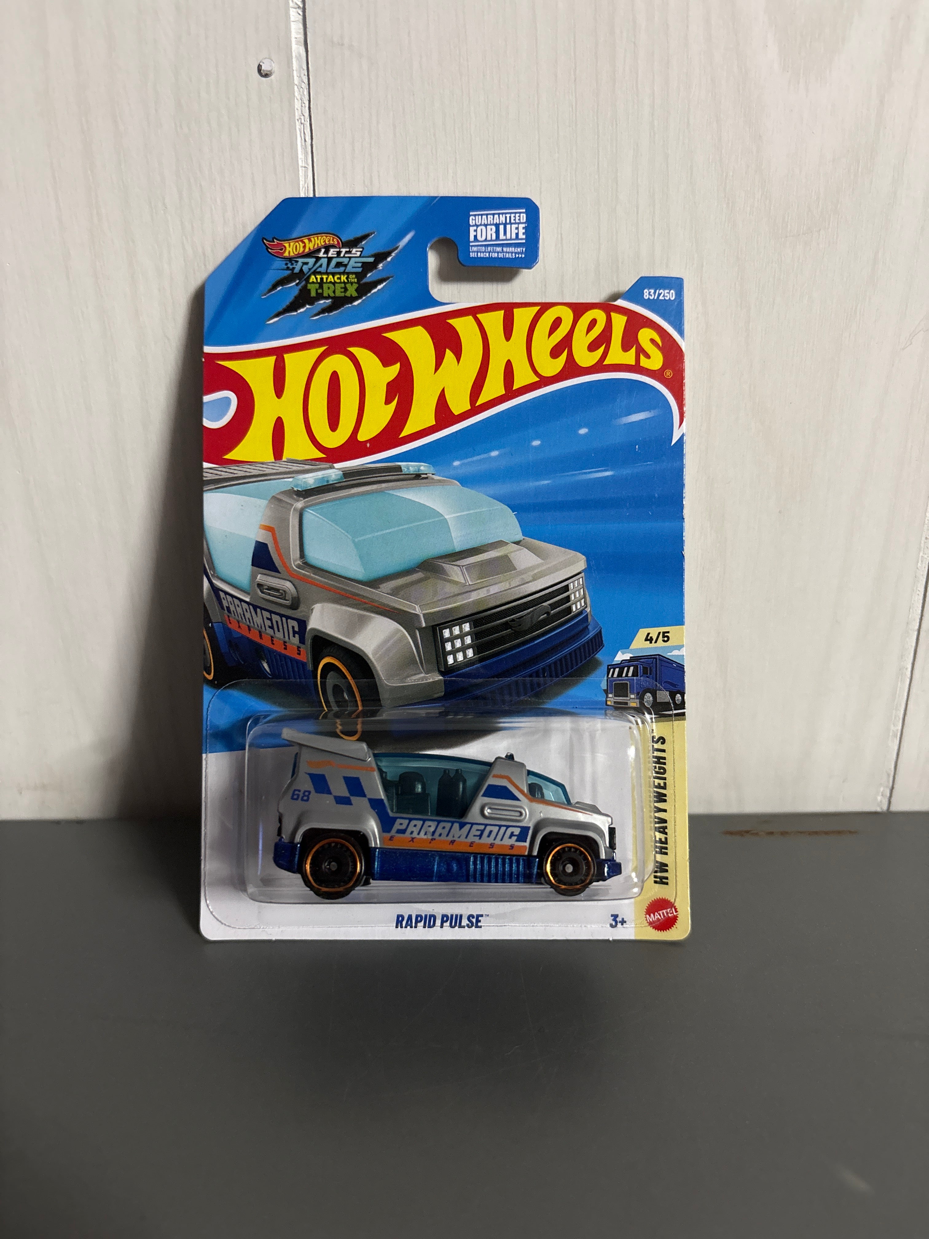 Hot Wheels Rapid Pulse Diecast silver