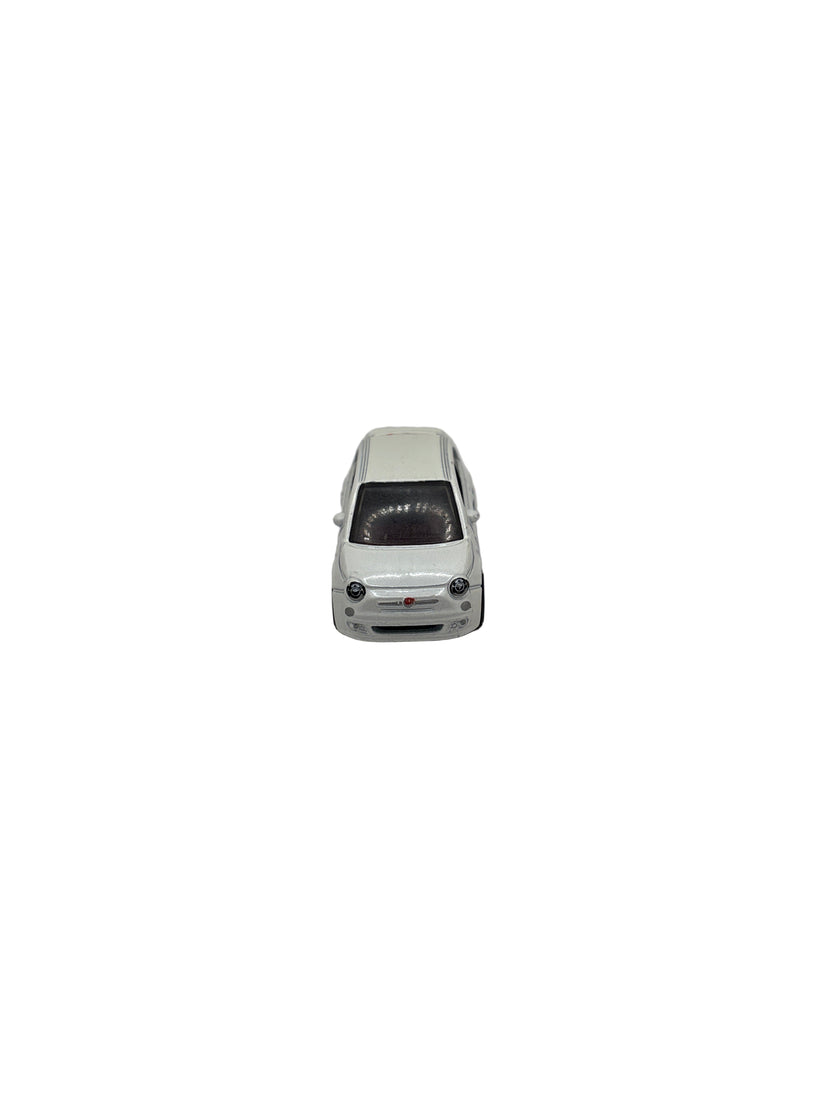Hot Wheels Fiat 500 Diecast white