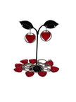 Heart Earring And Bracelet Set