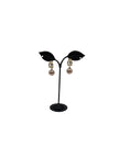 Dangling Tan Pearl Earrimgs
