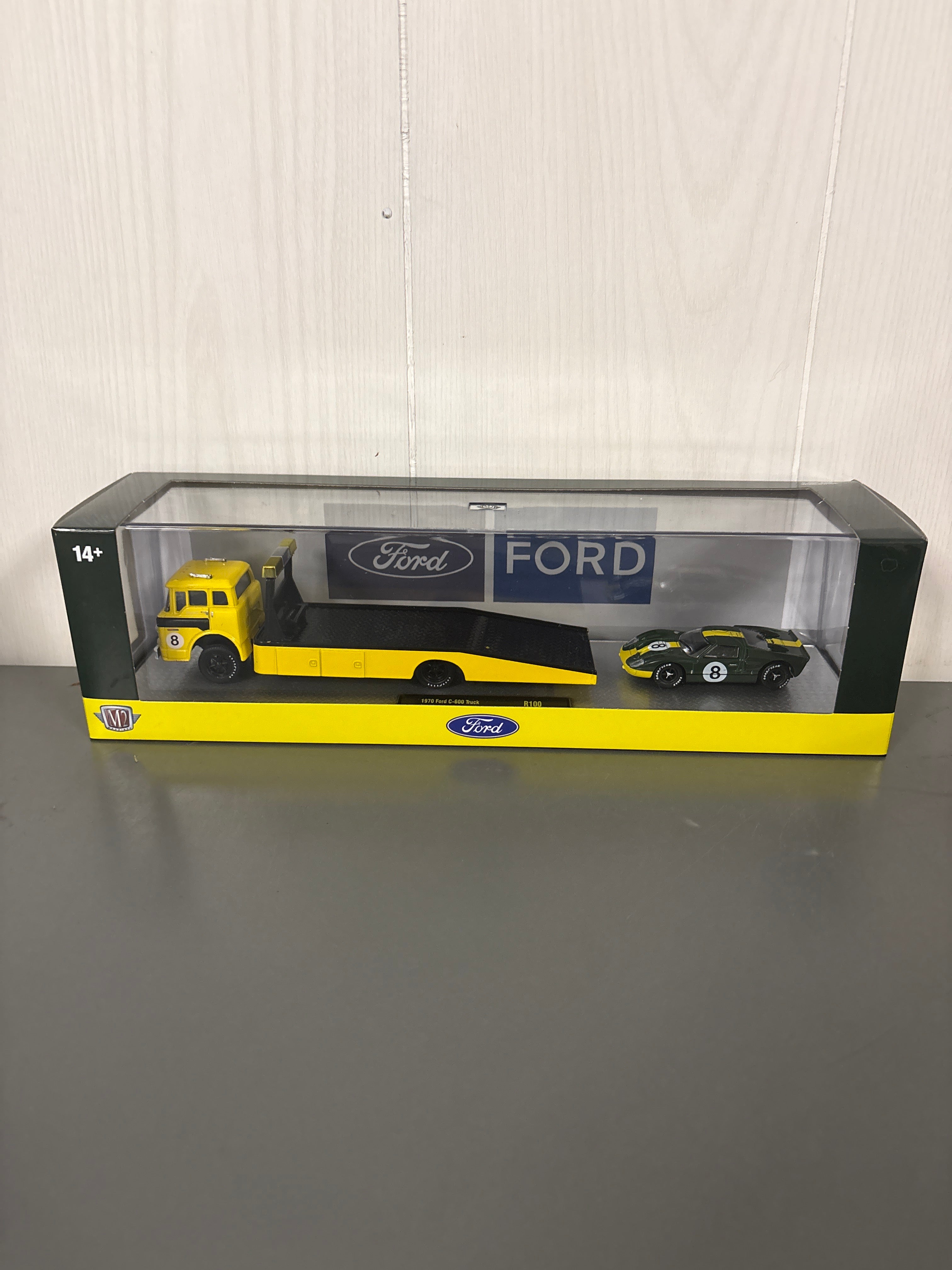 M2 1970 Ford C-600 Truck & 1966 Ford GT40 MK II Diecast