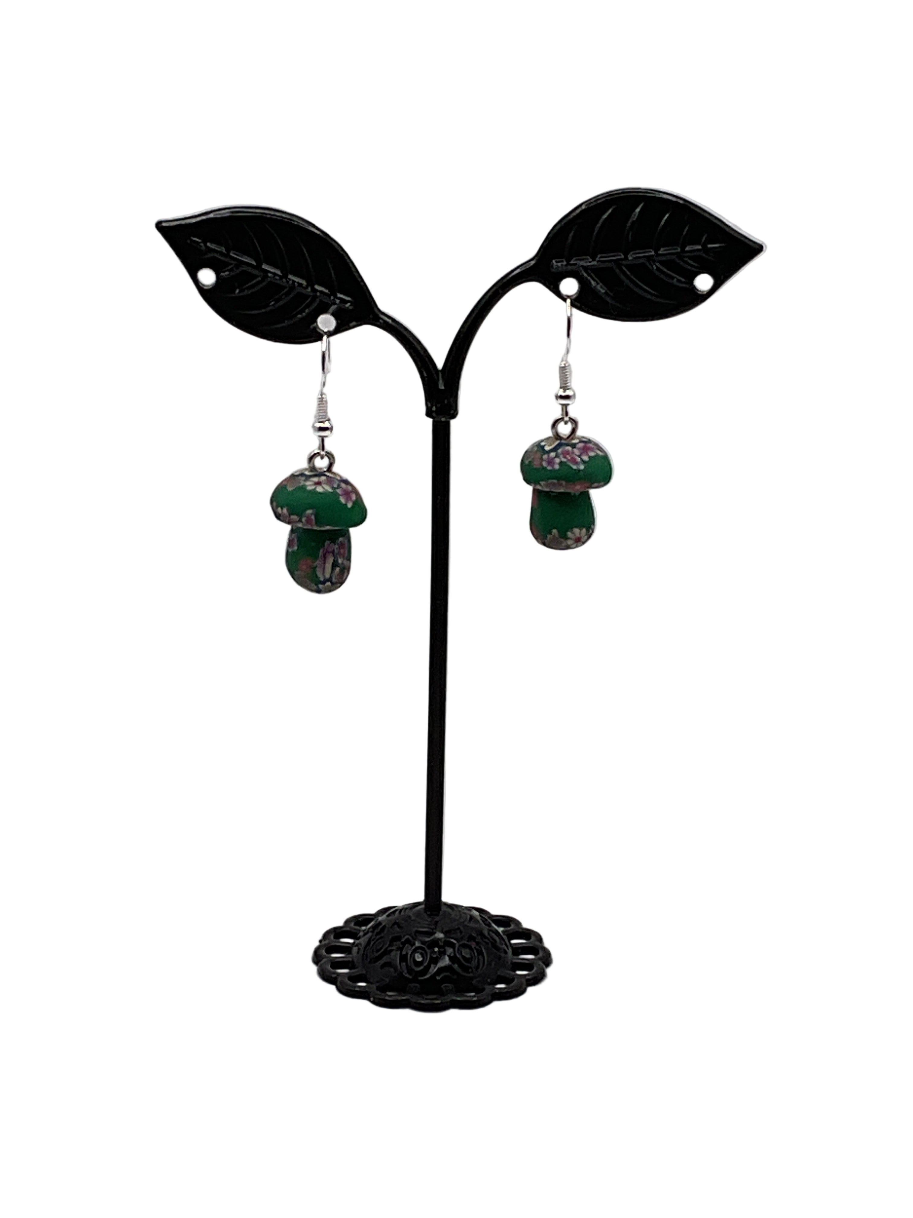 Clay Mushroom Earrings