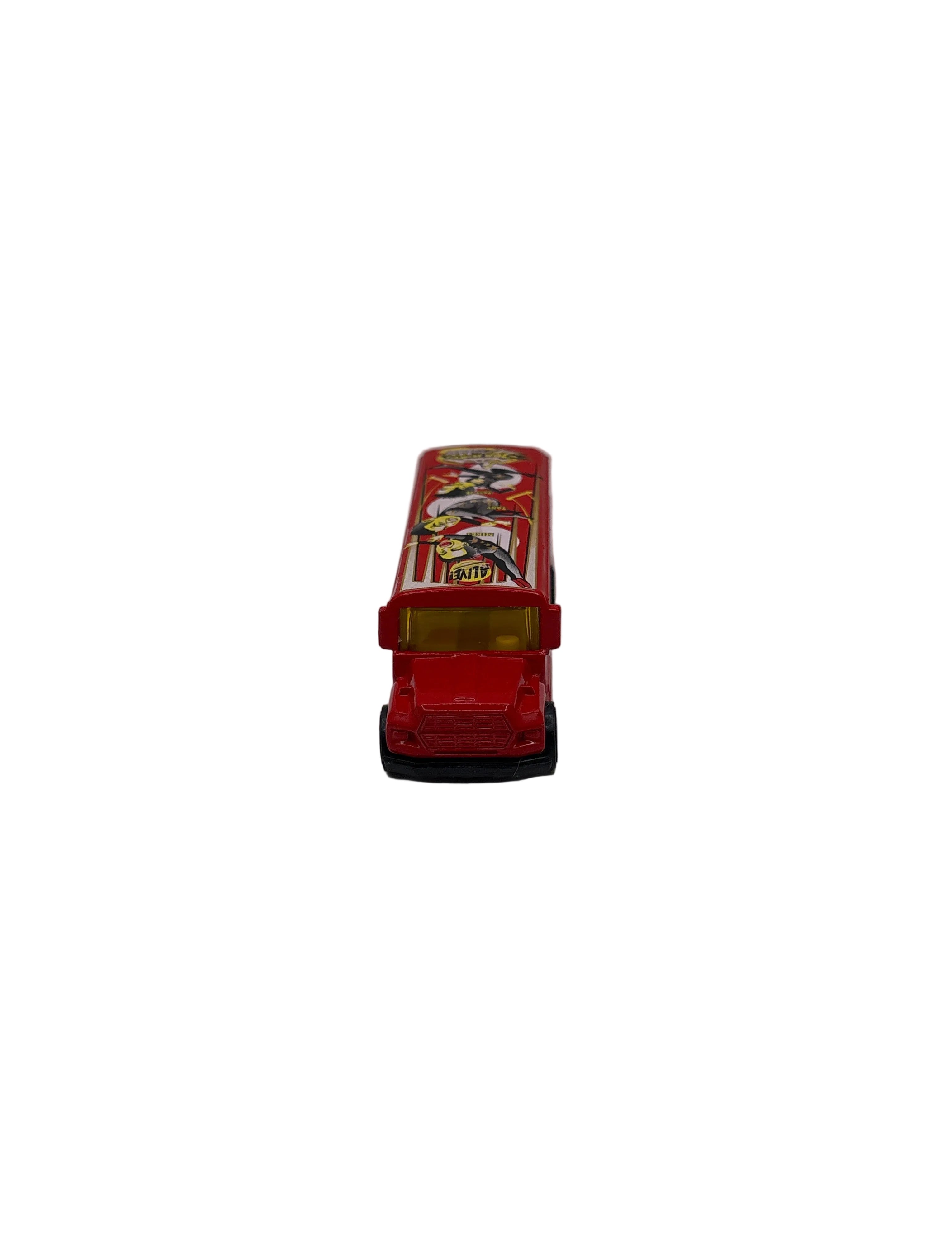 Hot Wheels School Bus Diecast red