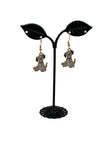 Dog earrings