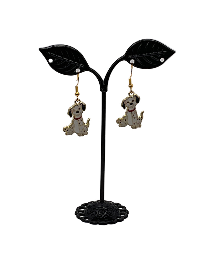 Dog earrings