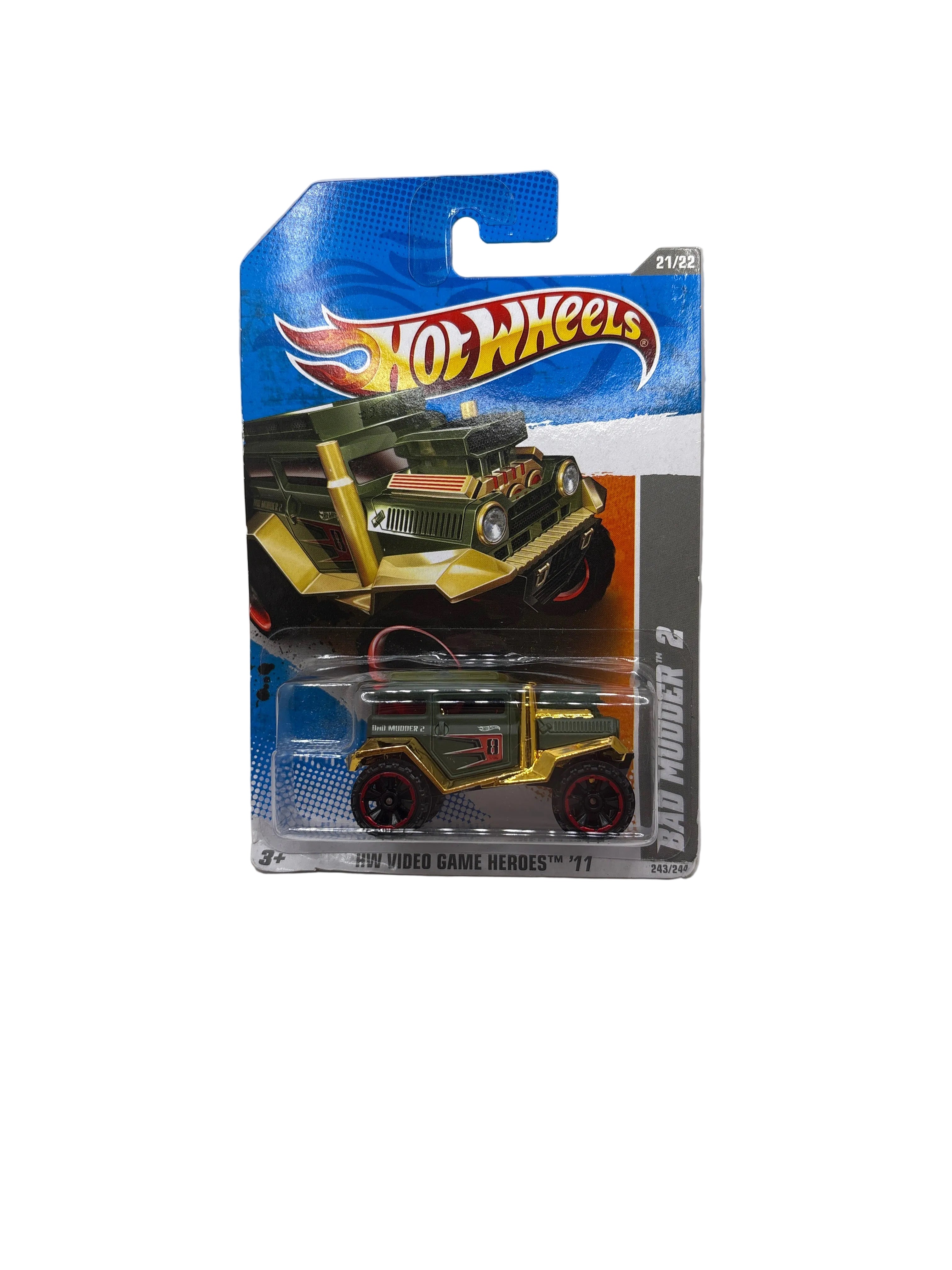Hot Wheels Bad Mudder 2 Diecast green