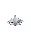 General Dynamics F-16 Fighting Falcon Diecast white