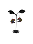 Mushroom earrings