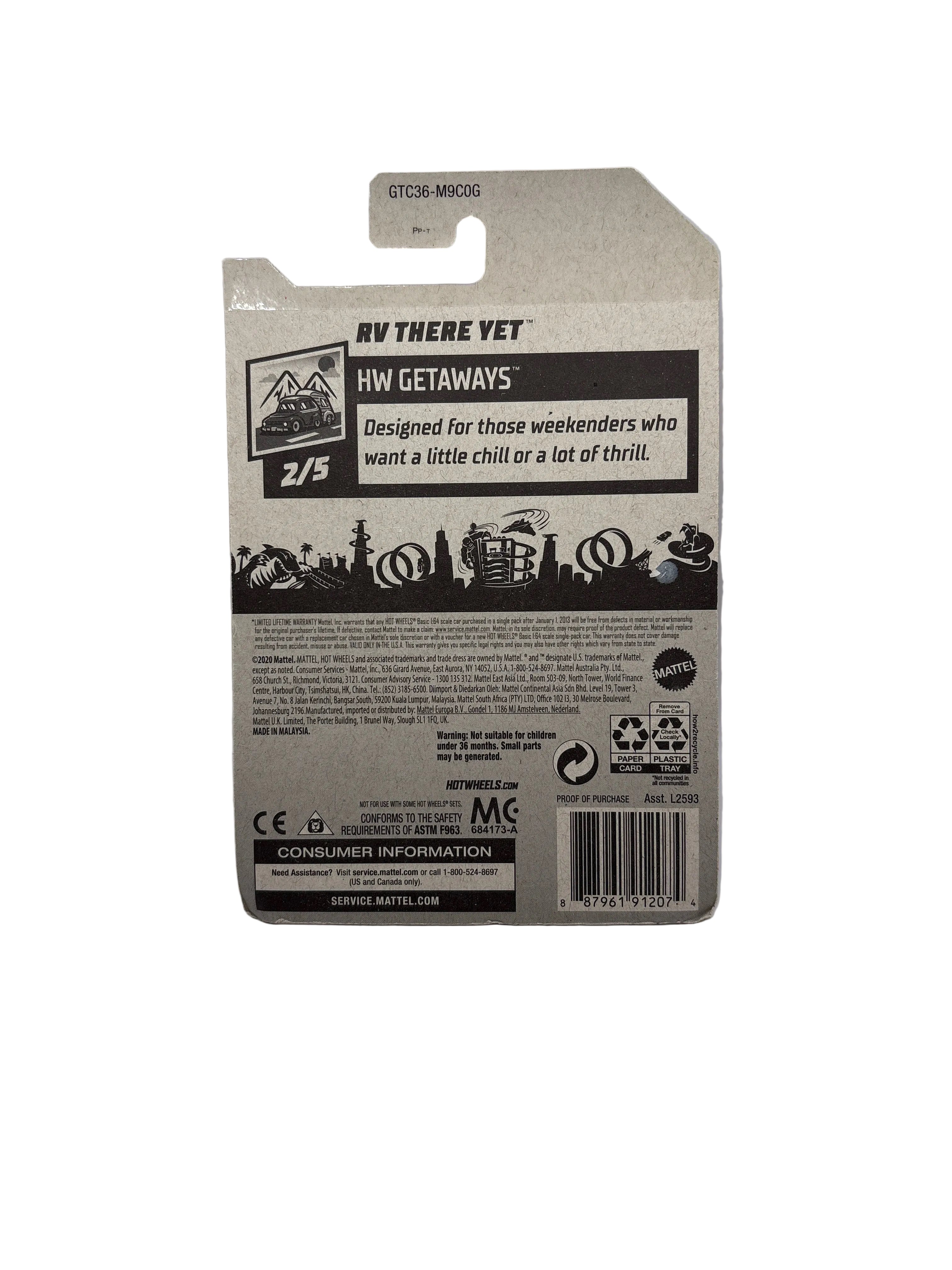 Hot Wheels RV There Yet Diecast