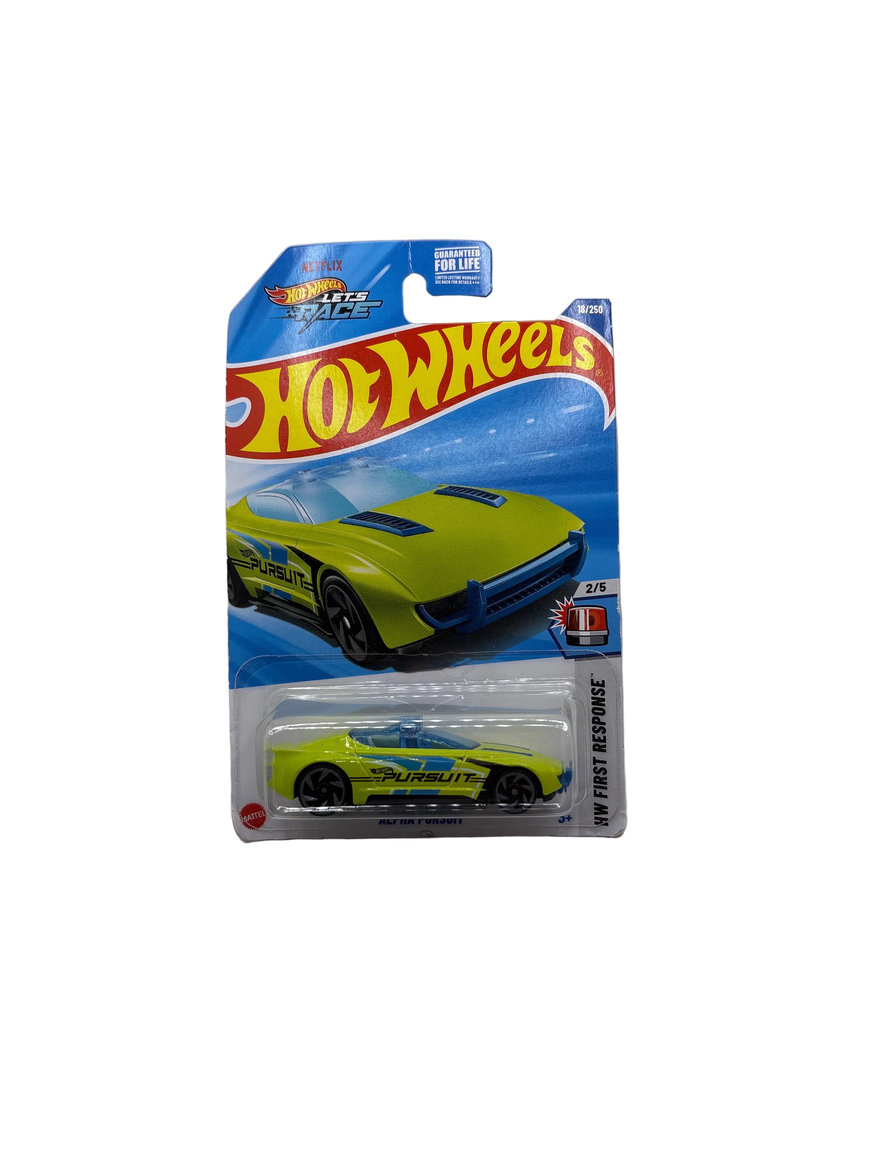 Hot Wheels Alpha Pursuit Diecast