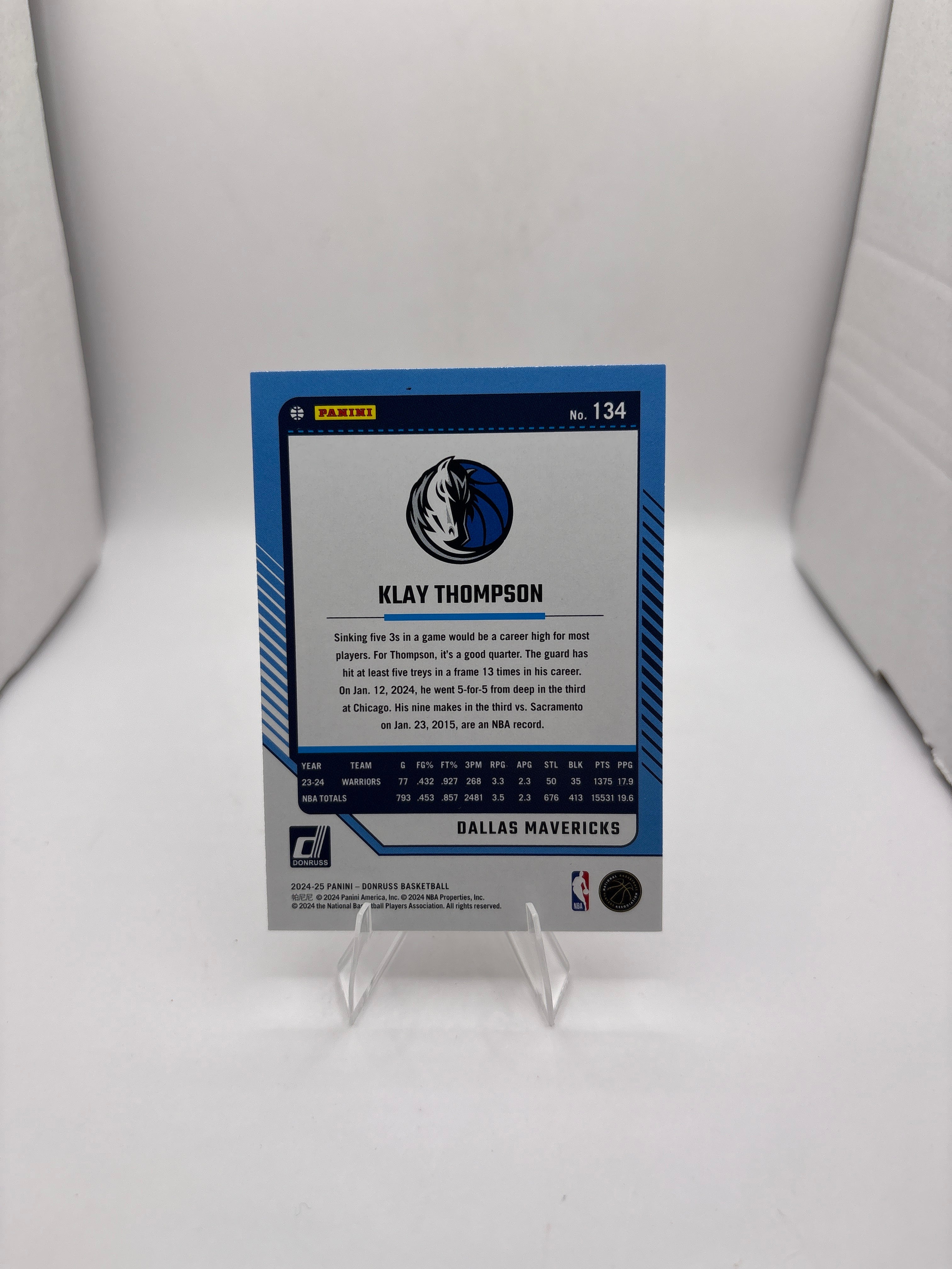 Donruss Klay Thompson