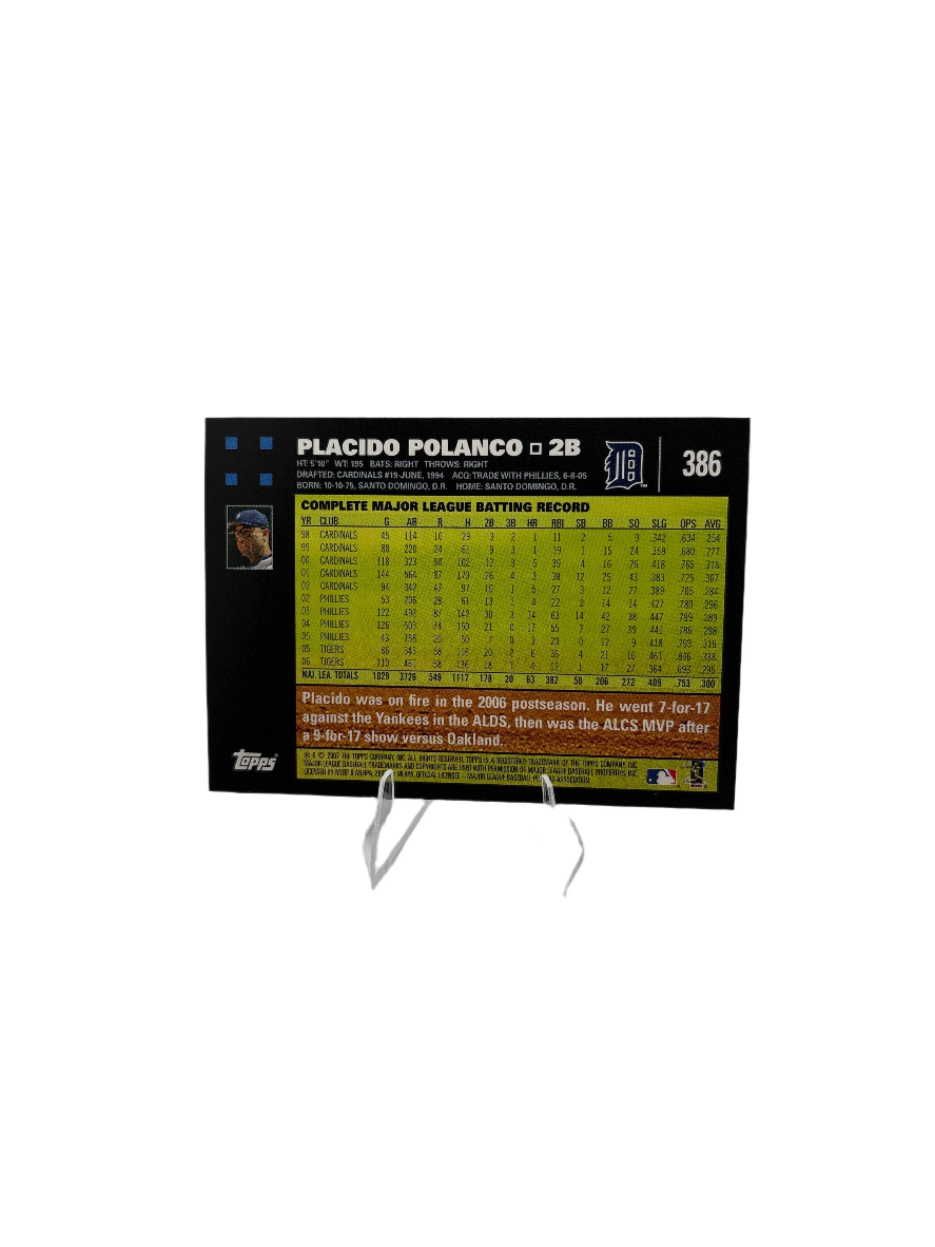 Topps Placido Polanco