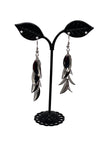 Silver earrings