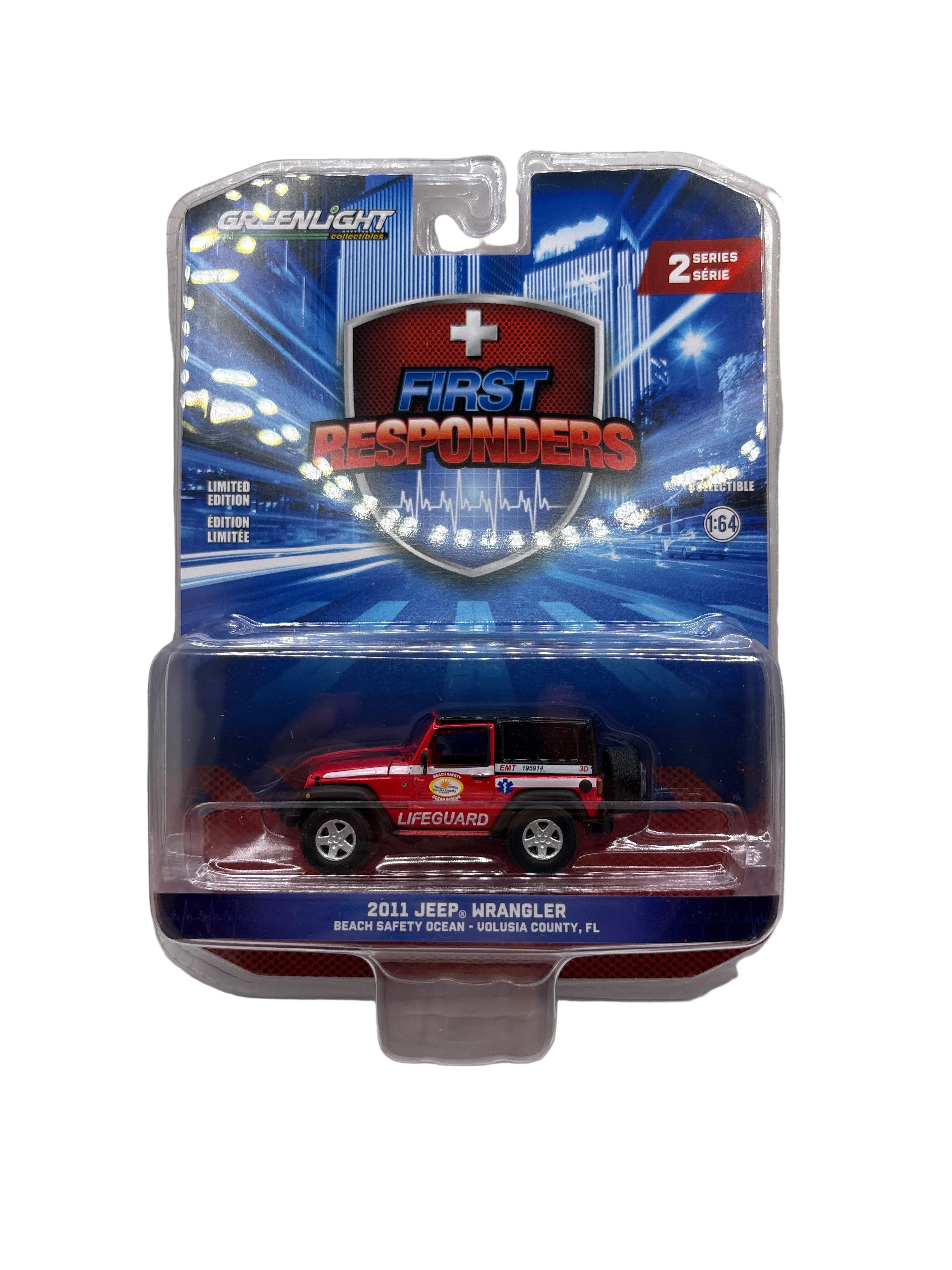 Greenlight 2011 Jeep Wrangler Diecast red