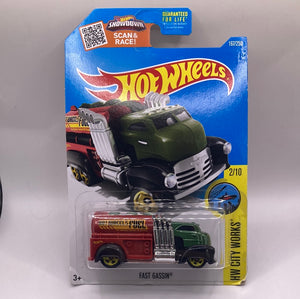 Hot Wheels Fast Gassin Diecast