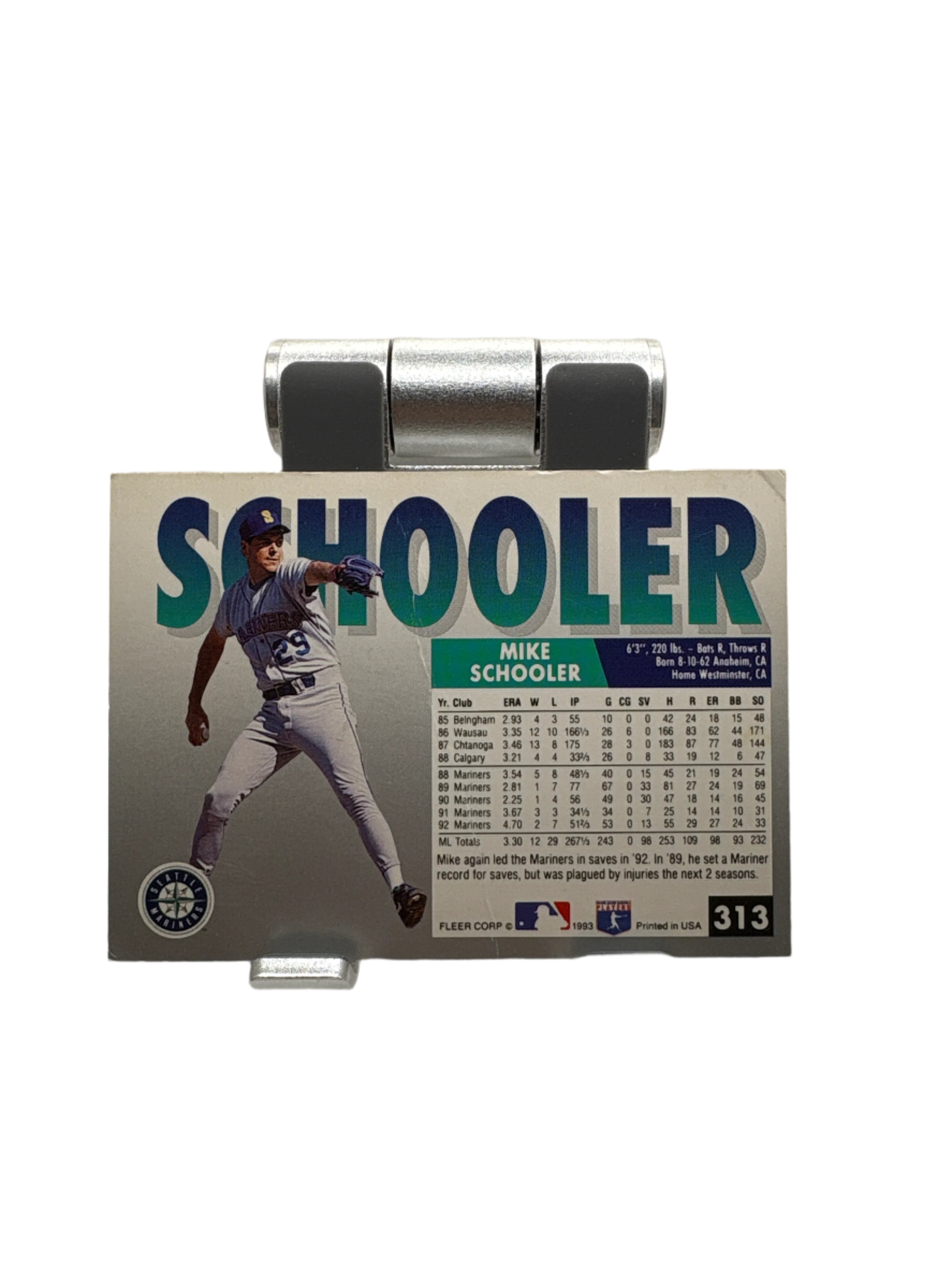 Fleer Mike Schooler
