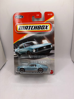 Matchbox 1968 Ford Mustang Fastback Diecast