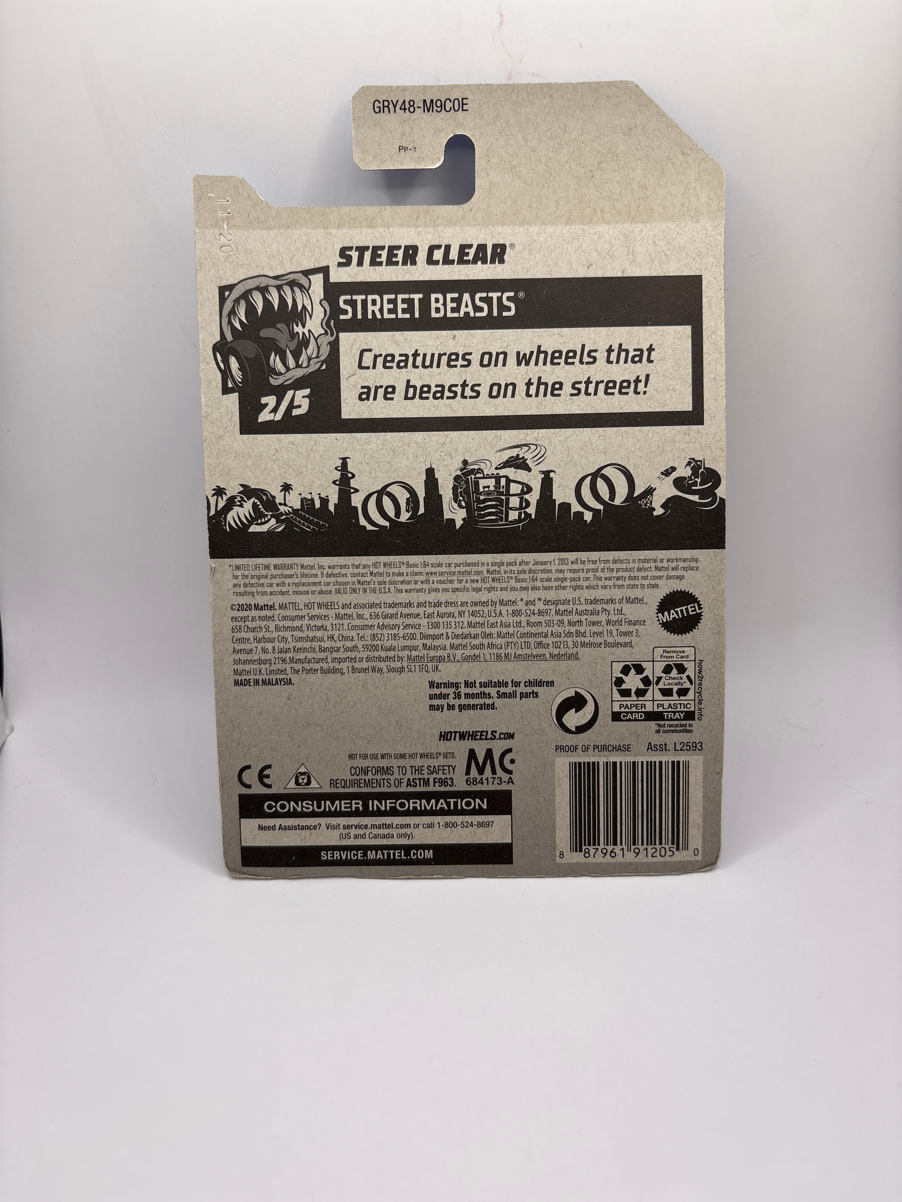 Hot Wheels Steer Clear Diecast