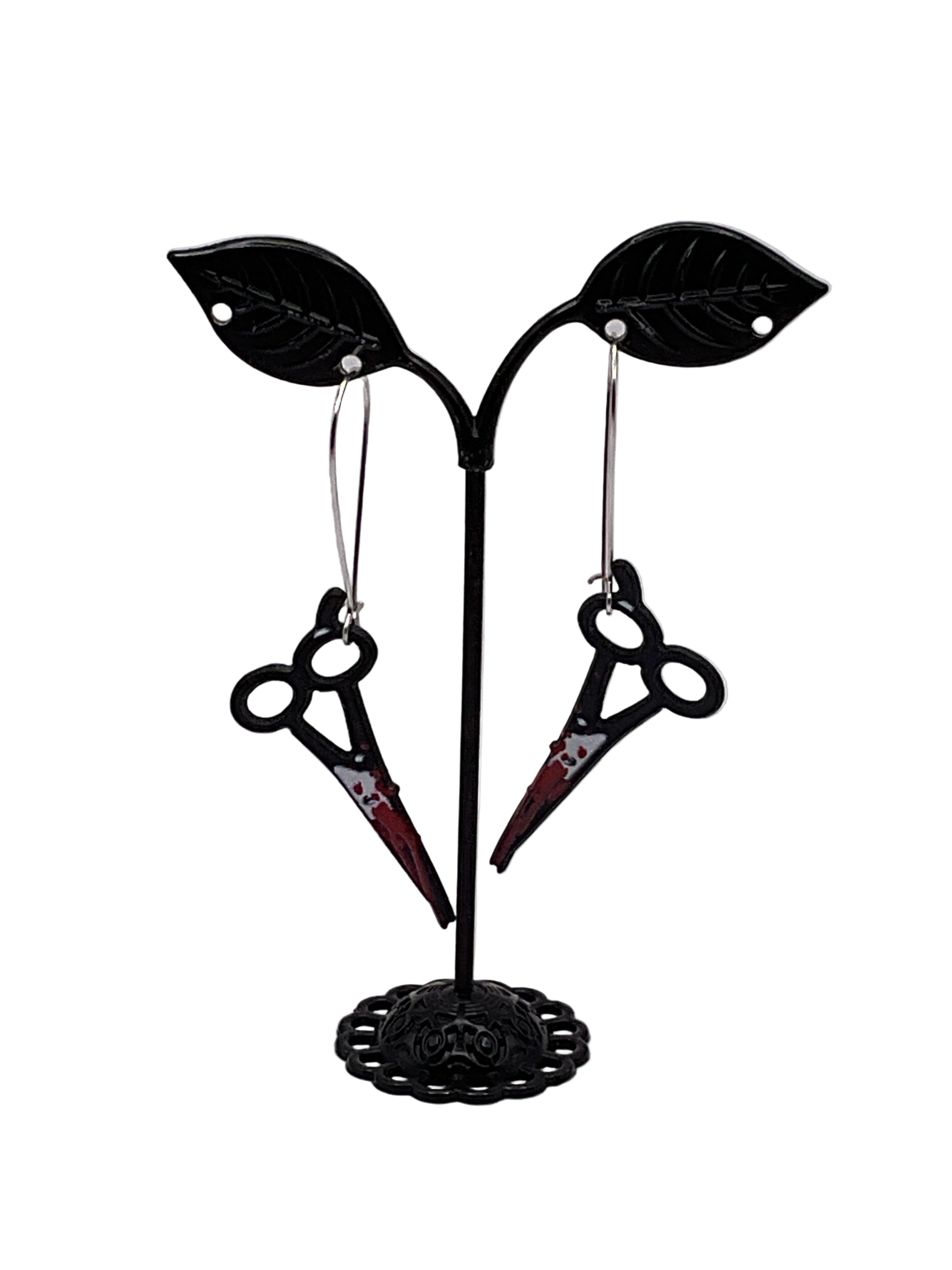 Bloody Sharp Object Earrings