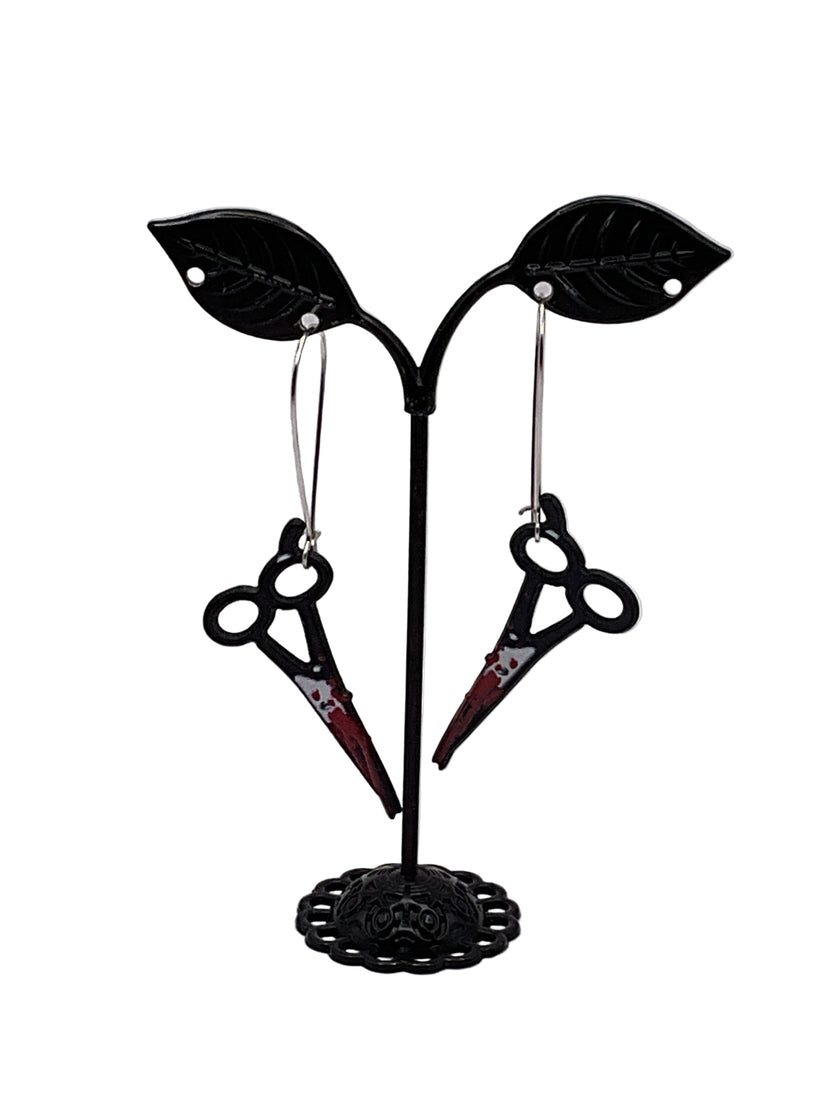 Bloody Sharp Object Earrings