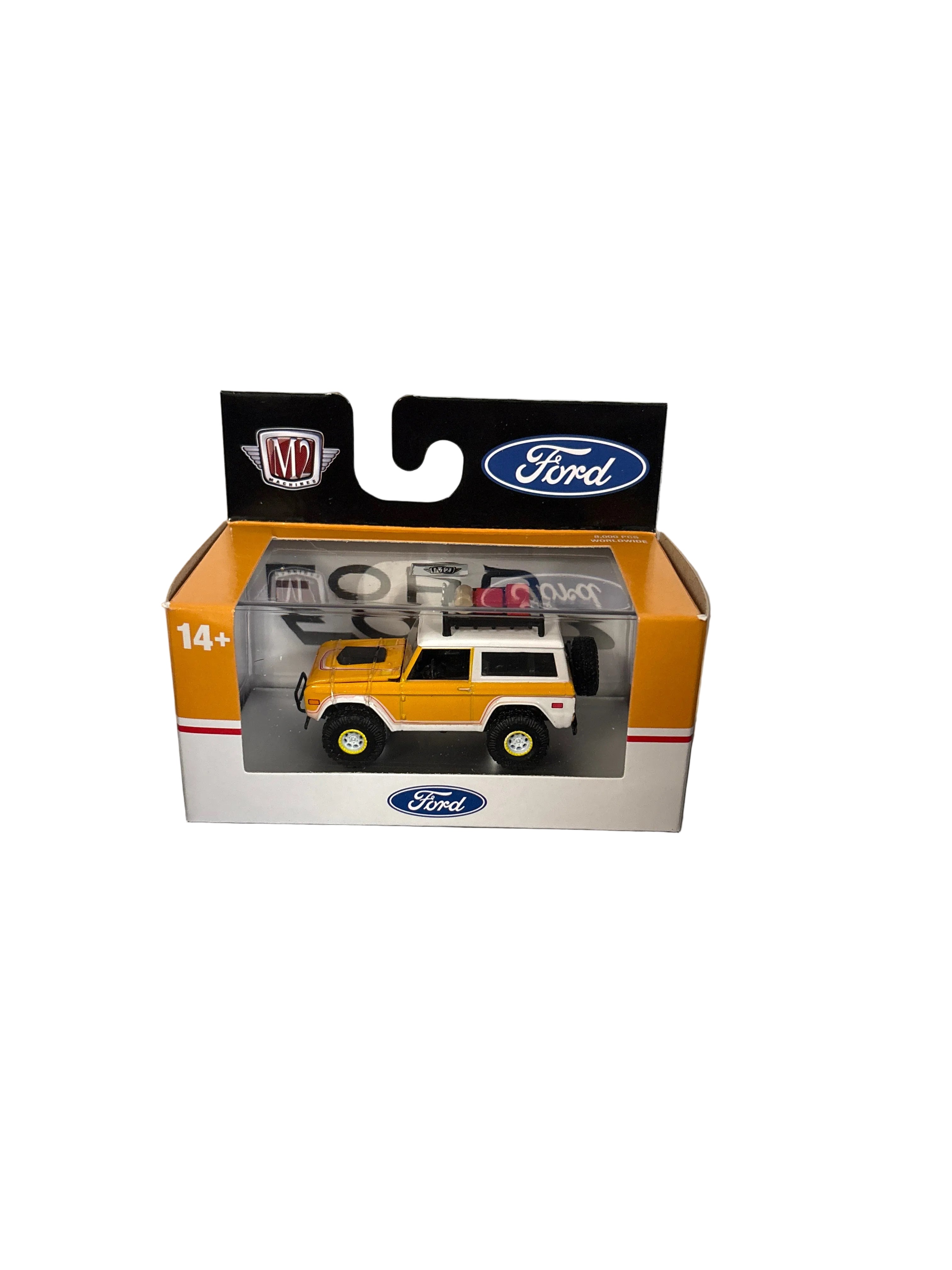 M2 1971 Ford Bronco Diecast orange