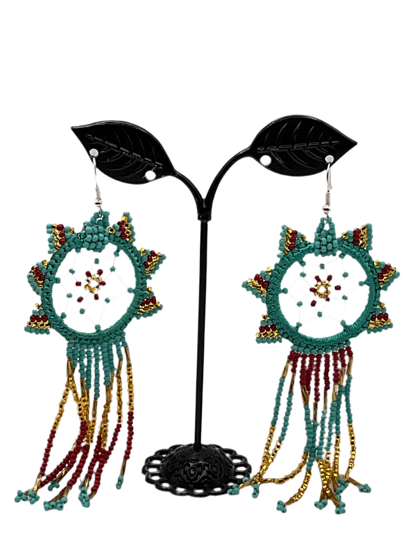 Peruvian Tassel Earrings