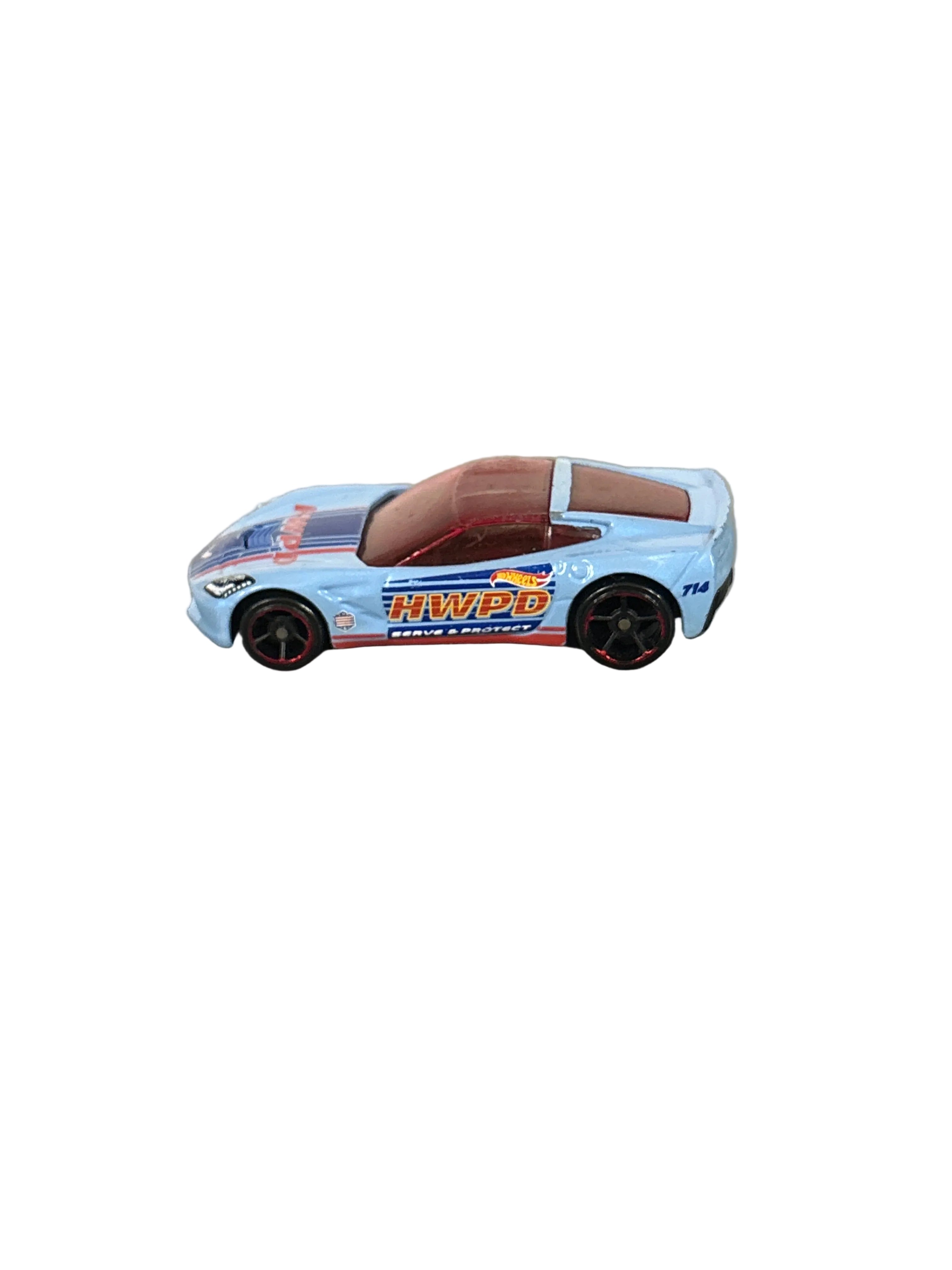 Hot Wheels 2014 Corvette Stingray Diecast blue