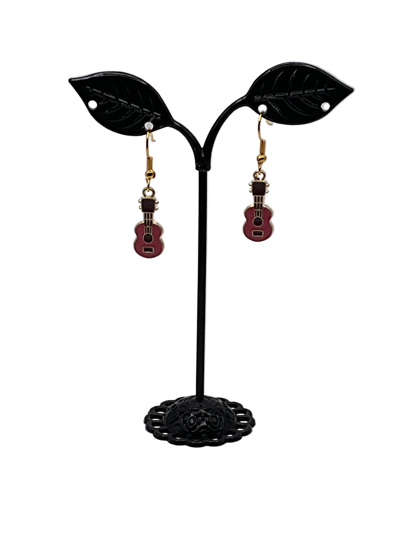 Musical instruments and note earrings