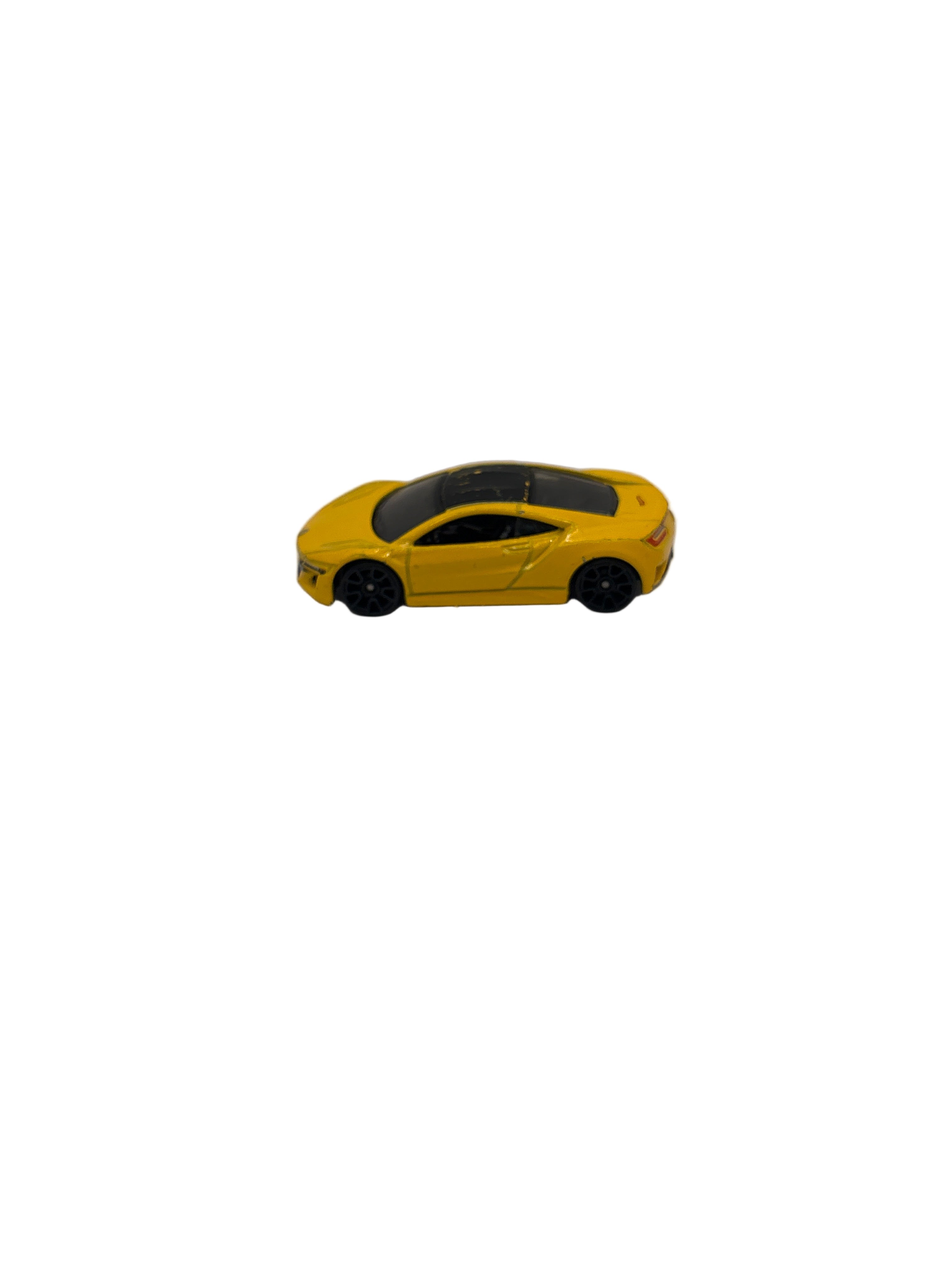 Hot Wheels 17 Acura NSX Diecast yellow