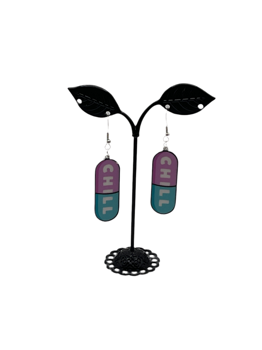 Chill Pill Earrings 2