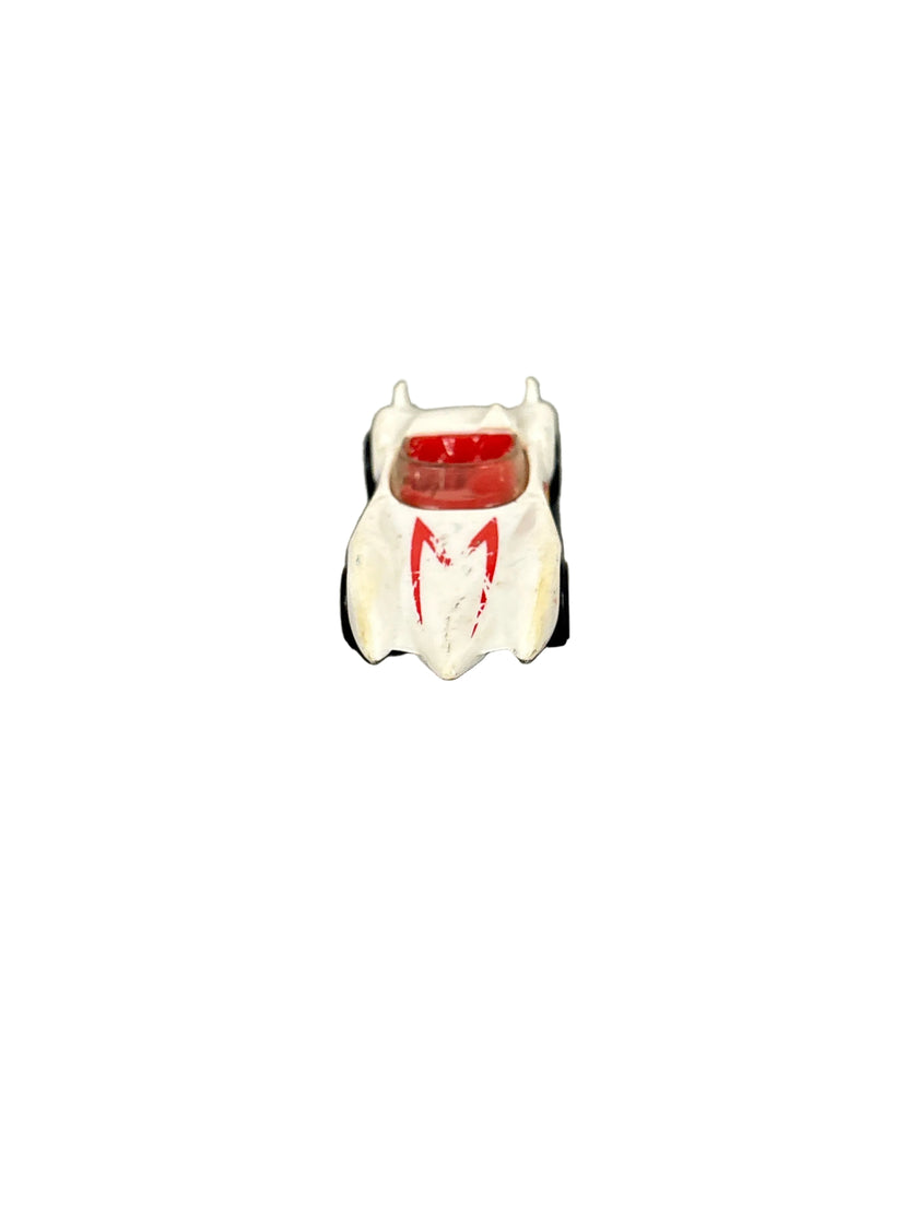 Hot Wheels Mach 5 Diecast white