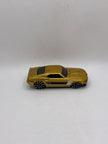 Hot Wheels 69 Ford Mustang Diecast gold