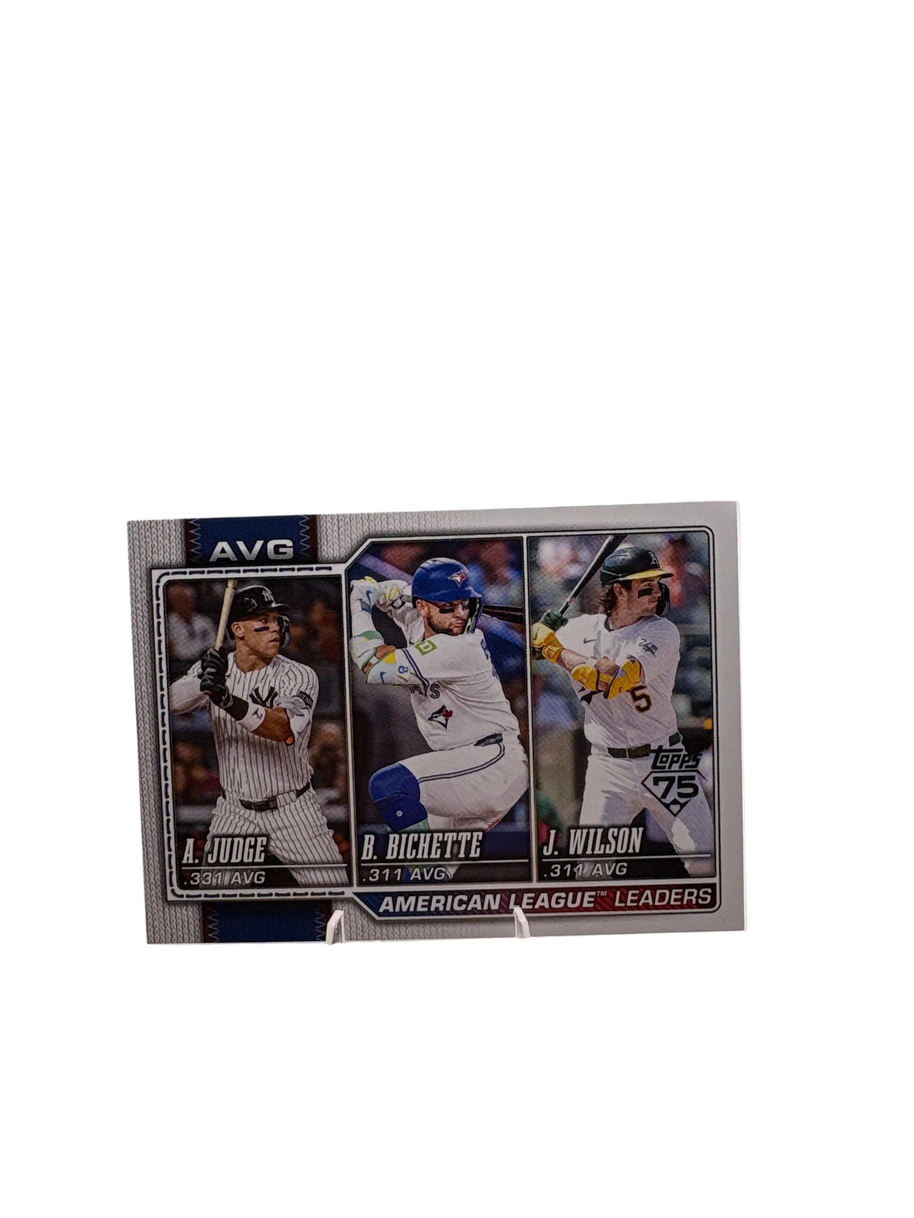 Topps Aaron Judge Bo Bichette Jacob Wilson