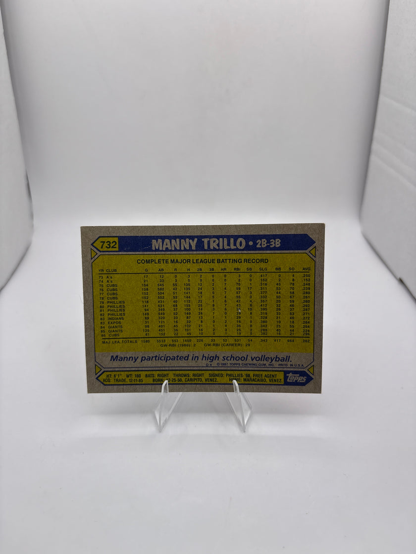 Topps Manny Trillo