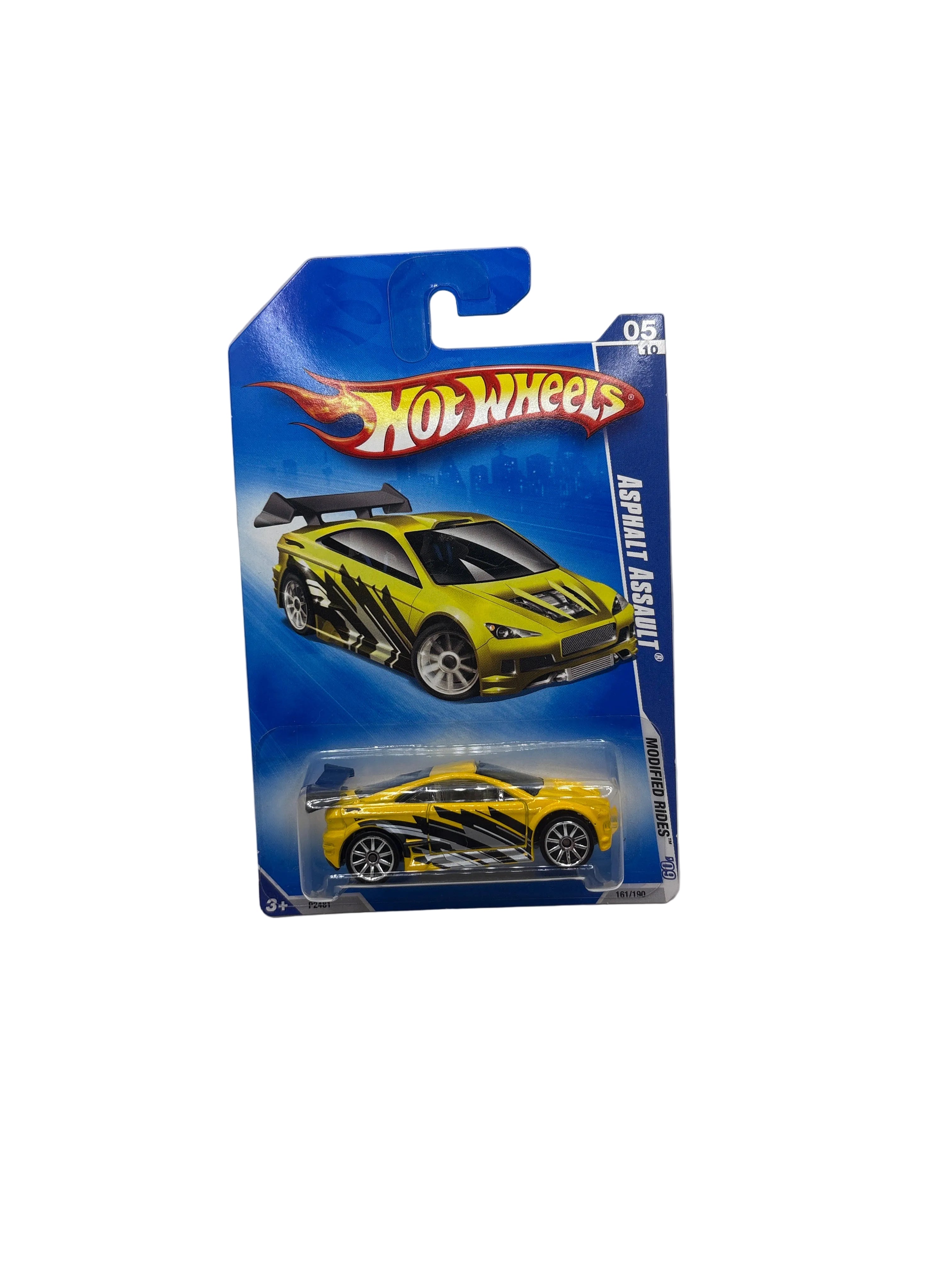 Hot Wheels Asphalt Assault Diecast yellow