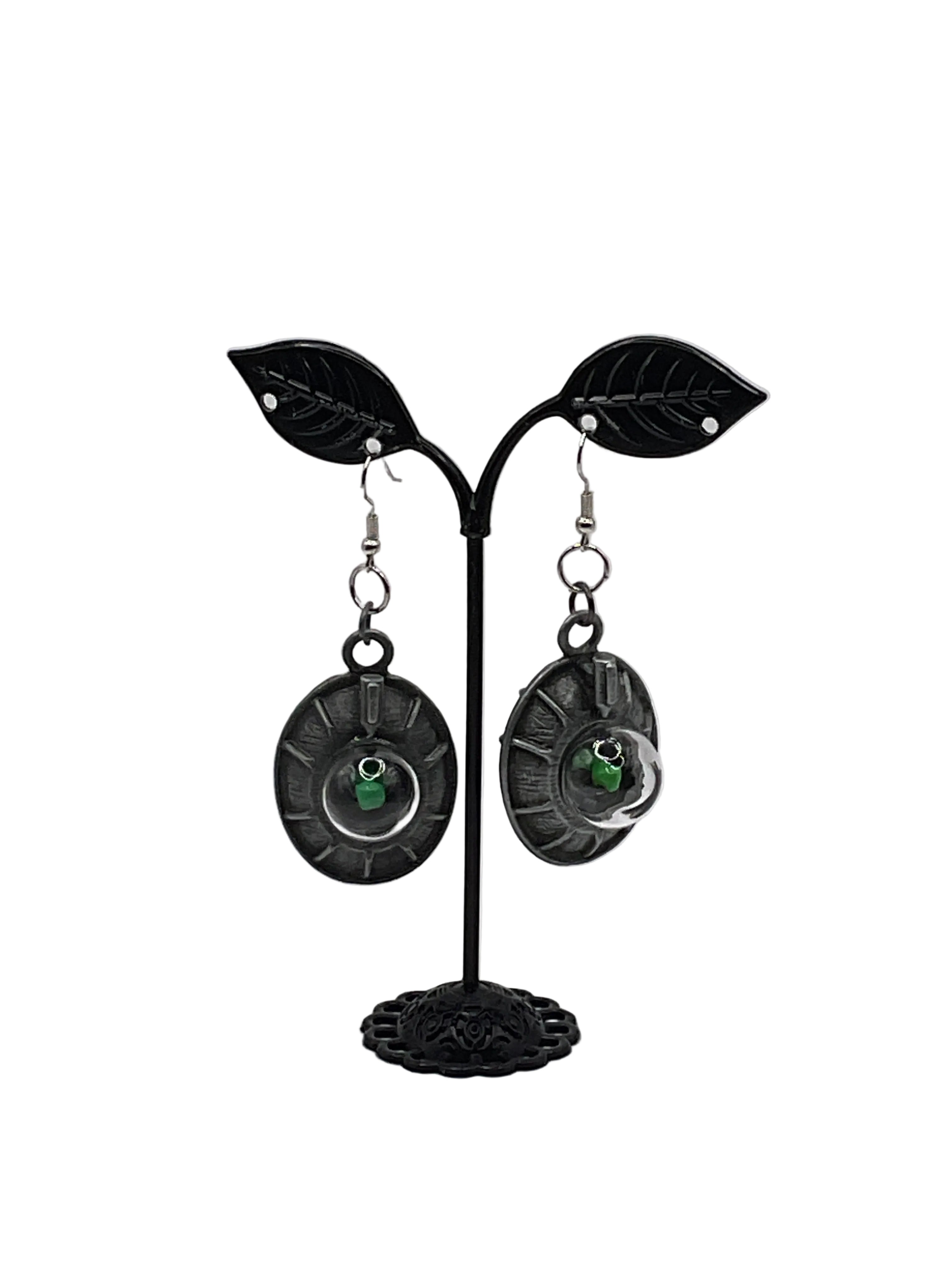 Alien and Spaceship Earrings