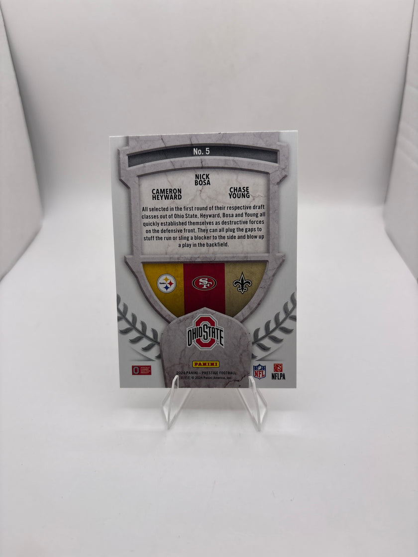 Prestige Cameron Heyward Nick Bosa Chase Young