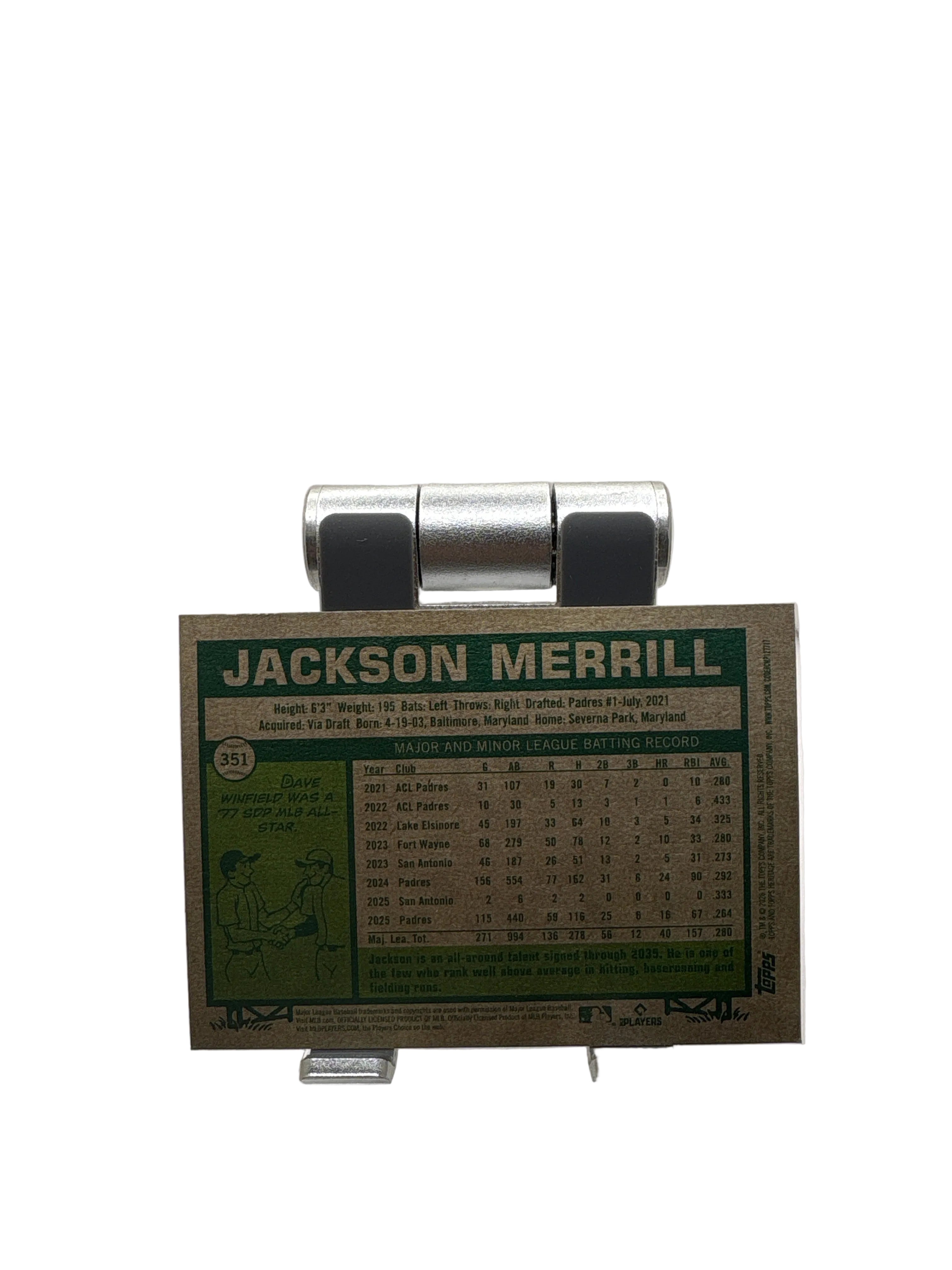 Topps Heritage Jackson Merrill