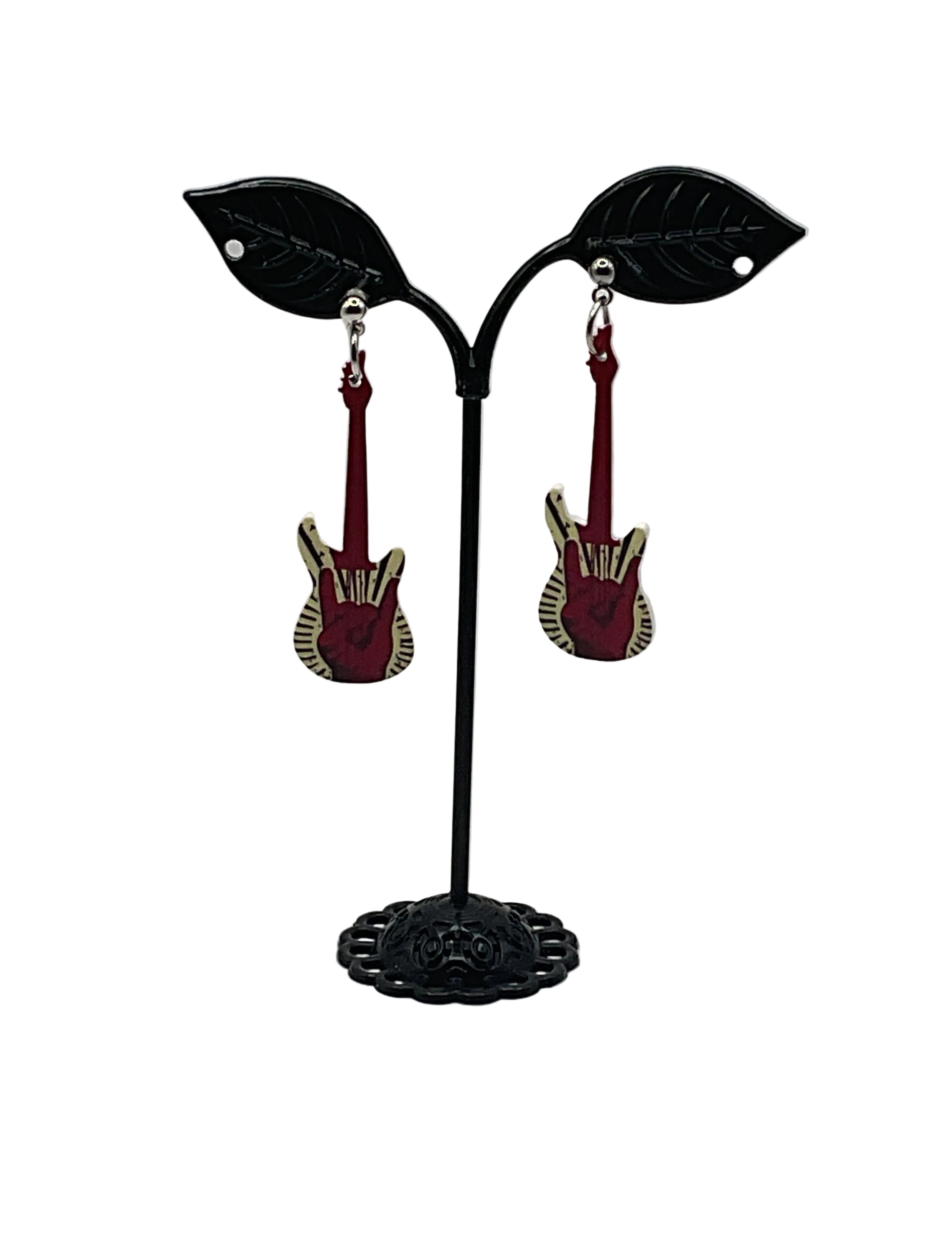 Guitar Earrings