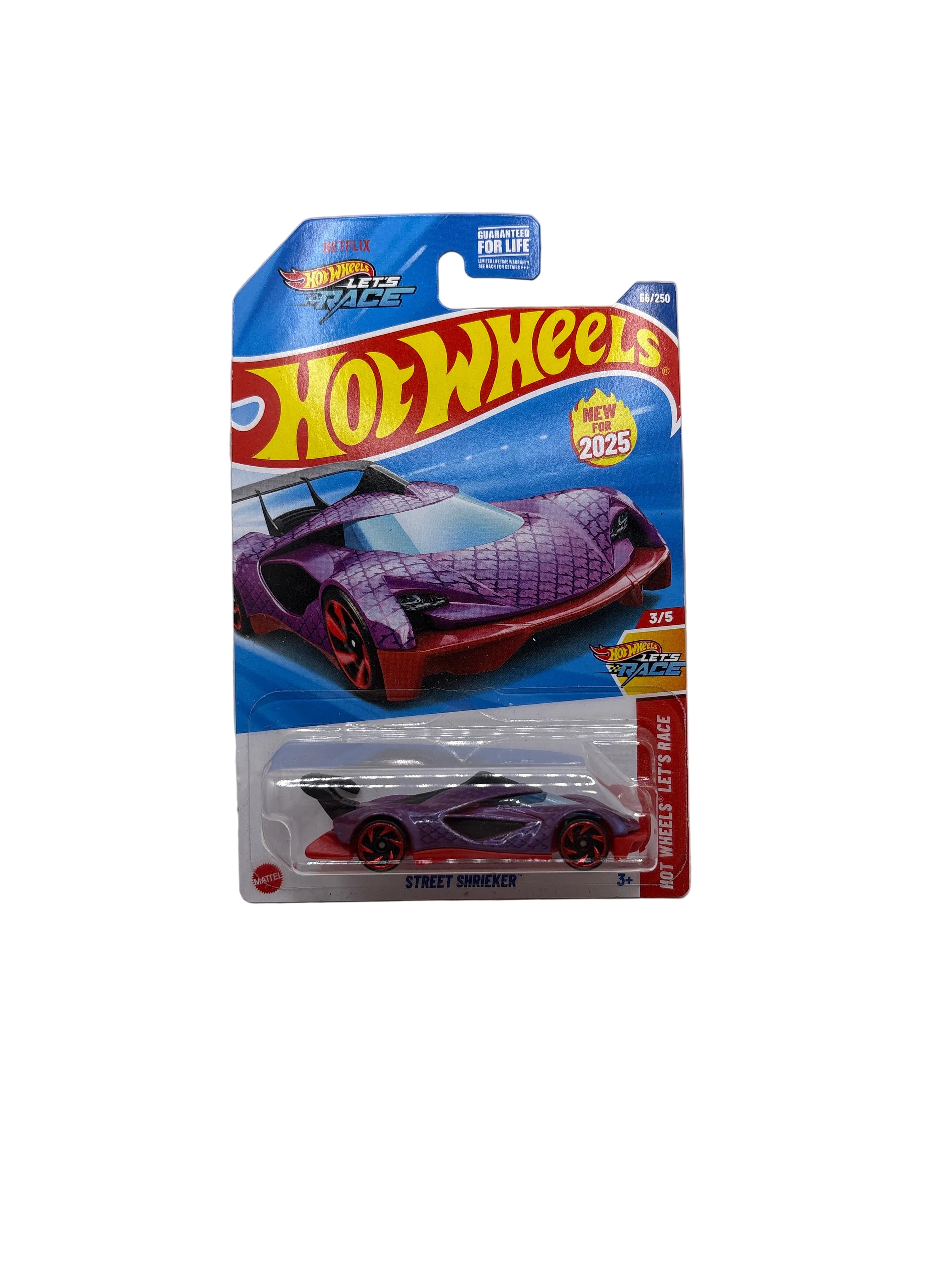 Hot Wheels Street Shrieker Diecast purple