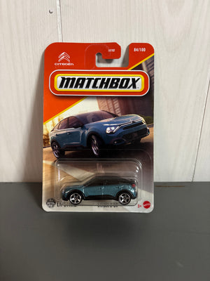 Matchbox Citroen e-C4 Diecast blue
