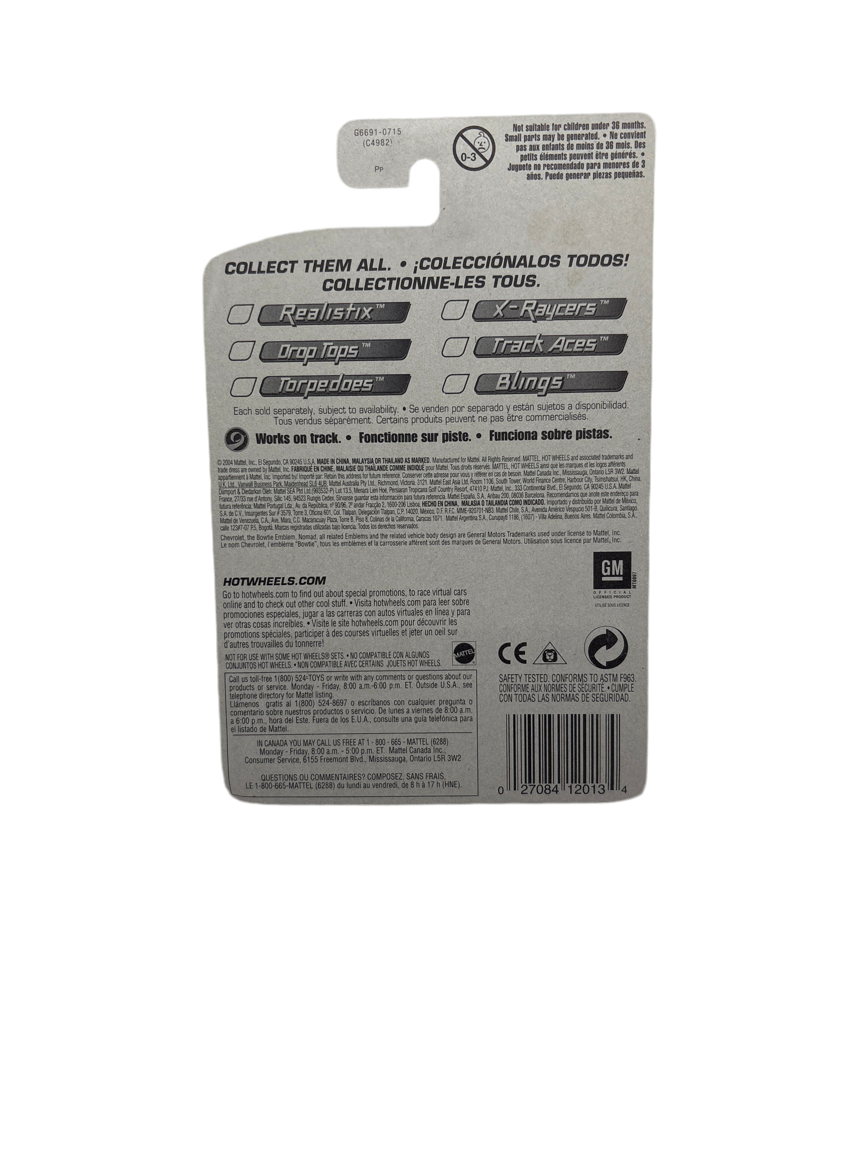 Hot Wheels 57 Nomad Diecast