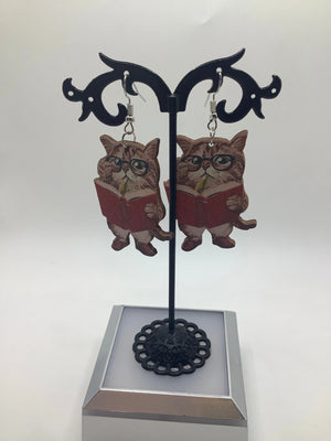 Cat earrings