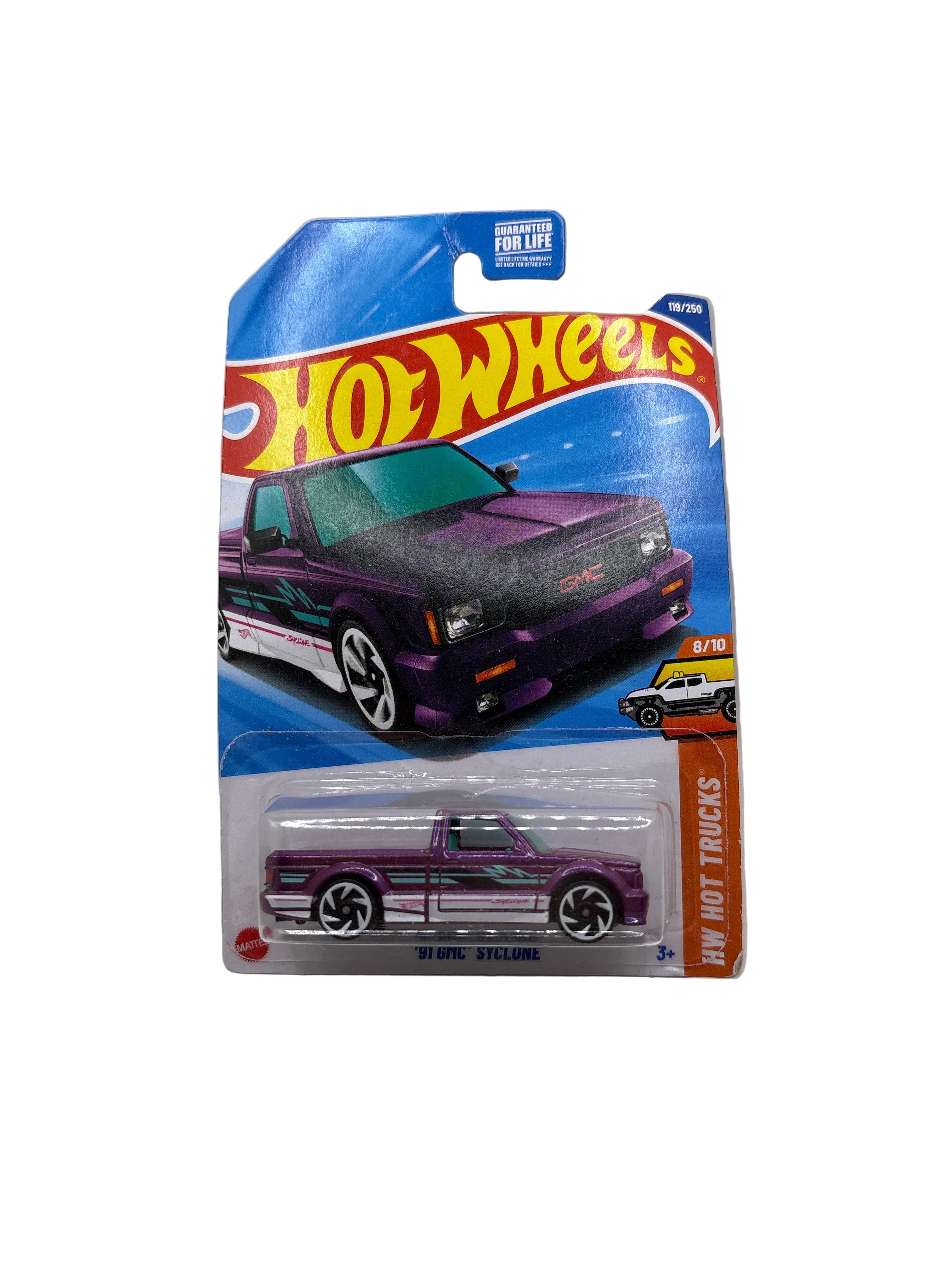 Hot Wheels 91 GMC Syclone Diecast