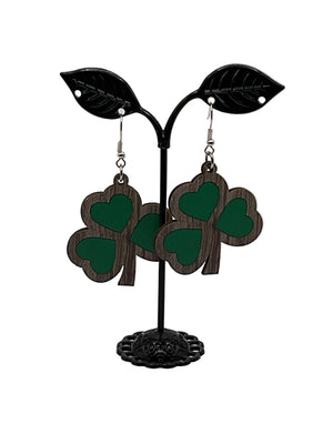 Three Leaf Clover Earrings