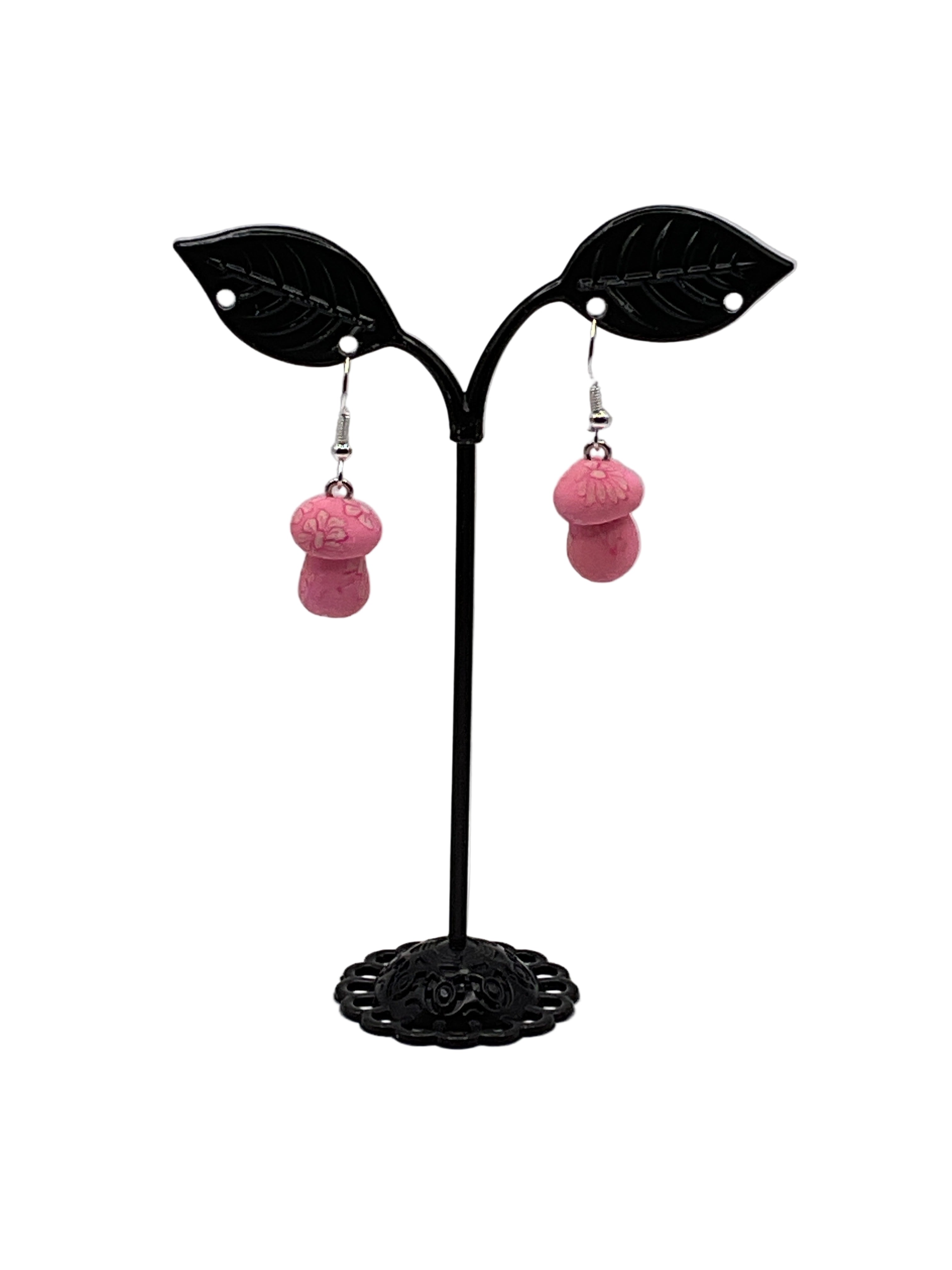 Clay Mushroom Earrings