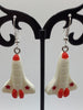 Rocket ship earrings